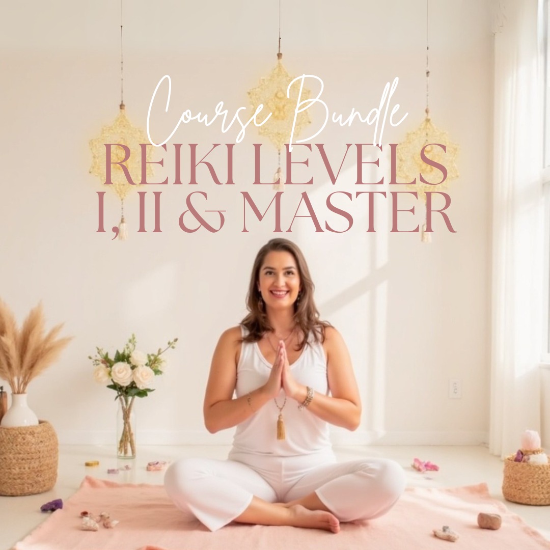 Reiki Journey Bundle – Levels I, II & Master (Bilingual: English/Spanish)