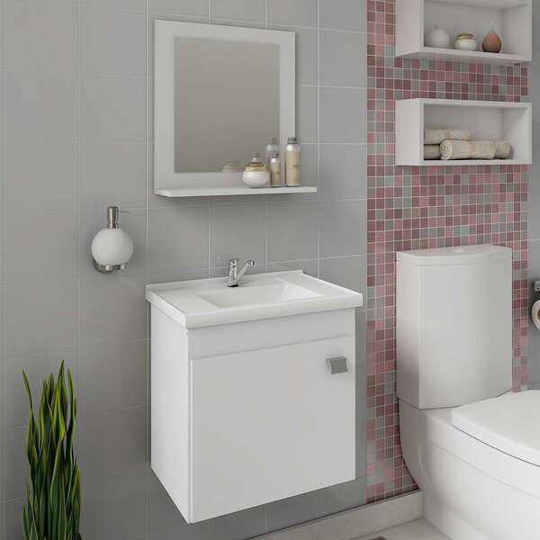 KIT MGM MOVEIS IRIS 44CM BRANCO