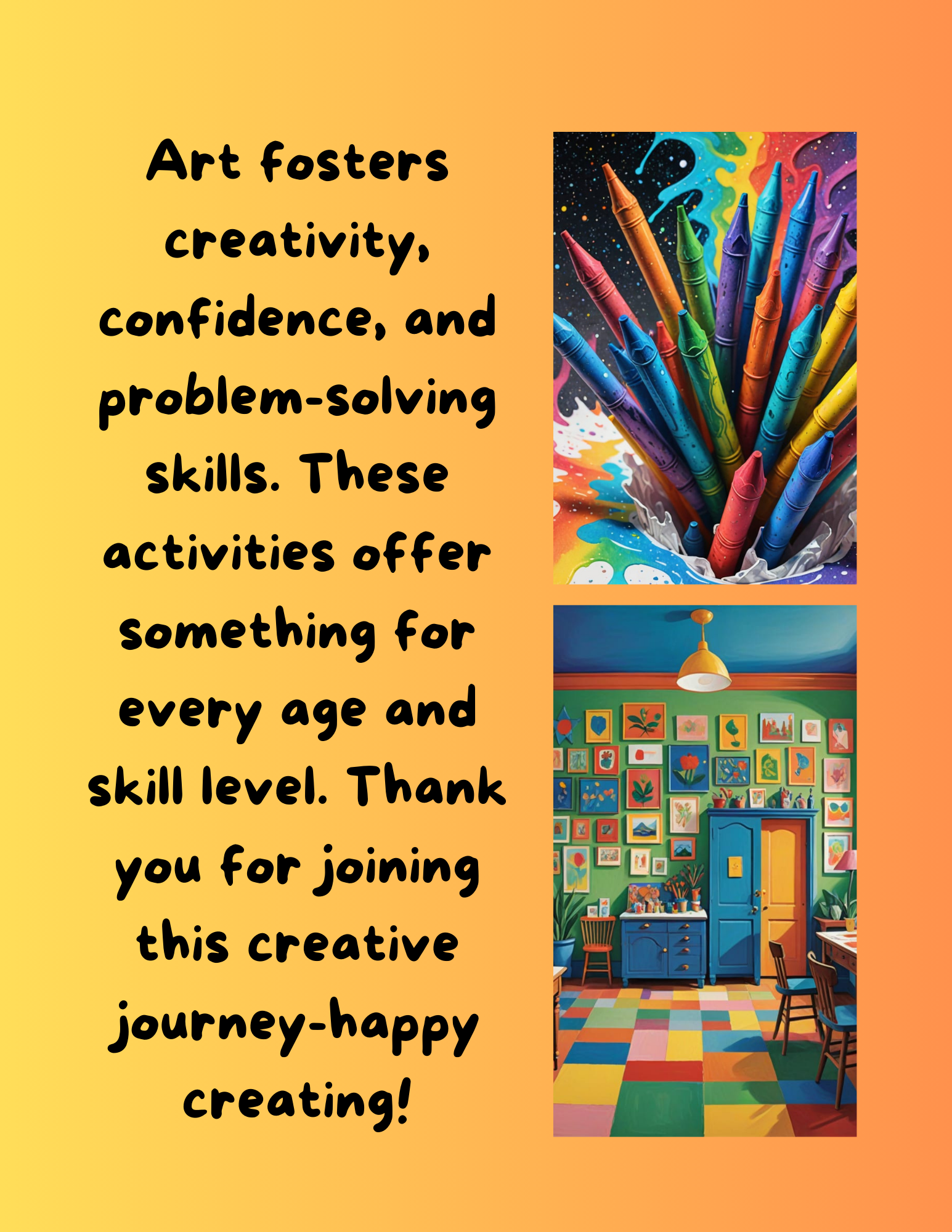 Kids' Art Pages - Digital and Ready to Print