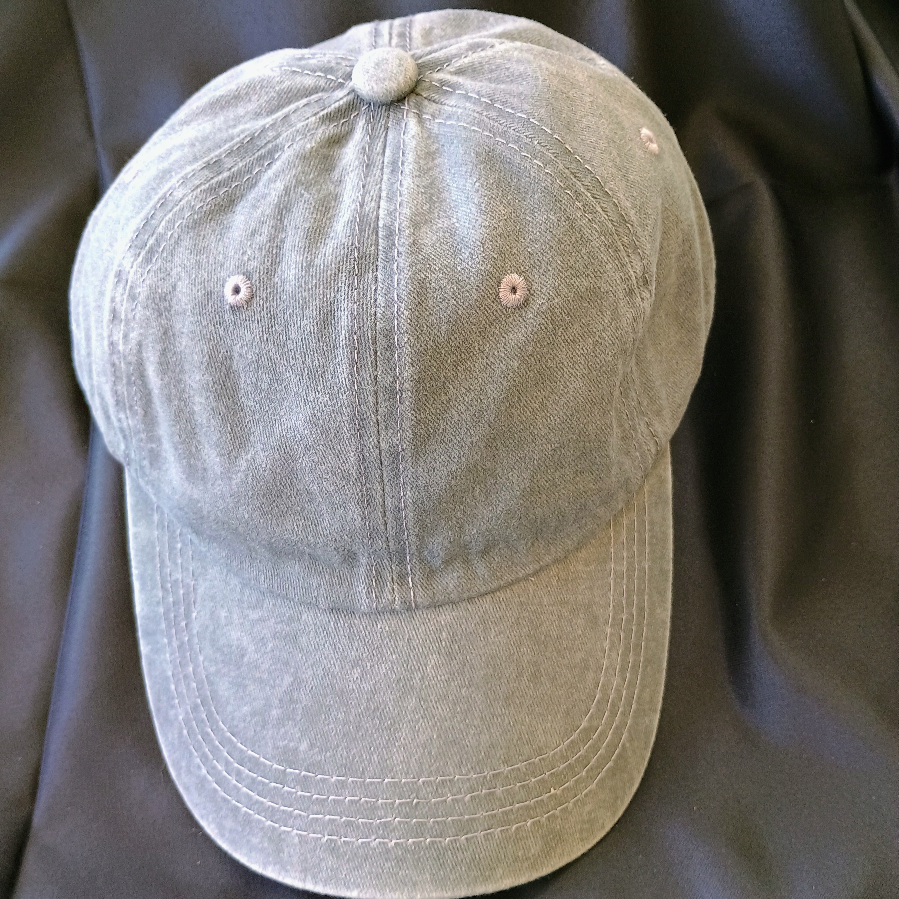 Gray Baseball Cap