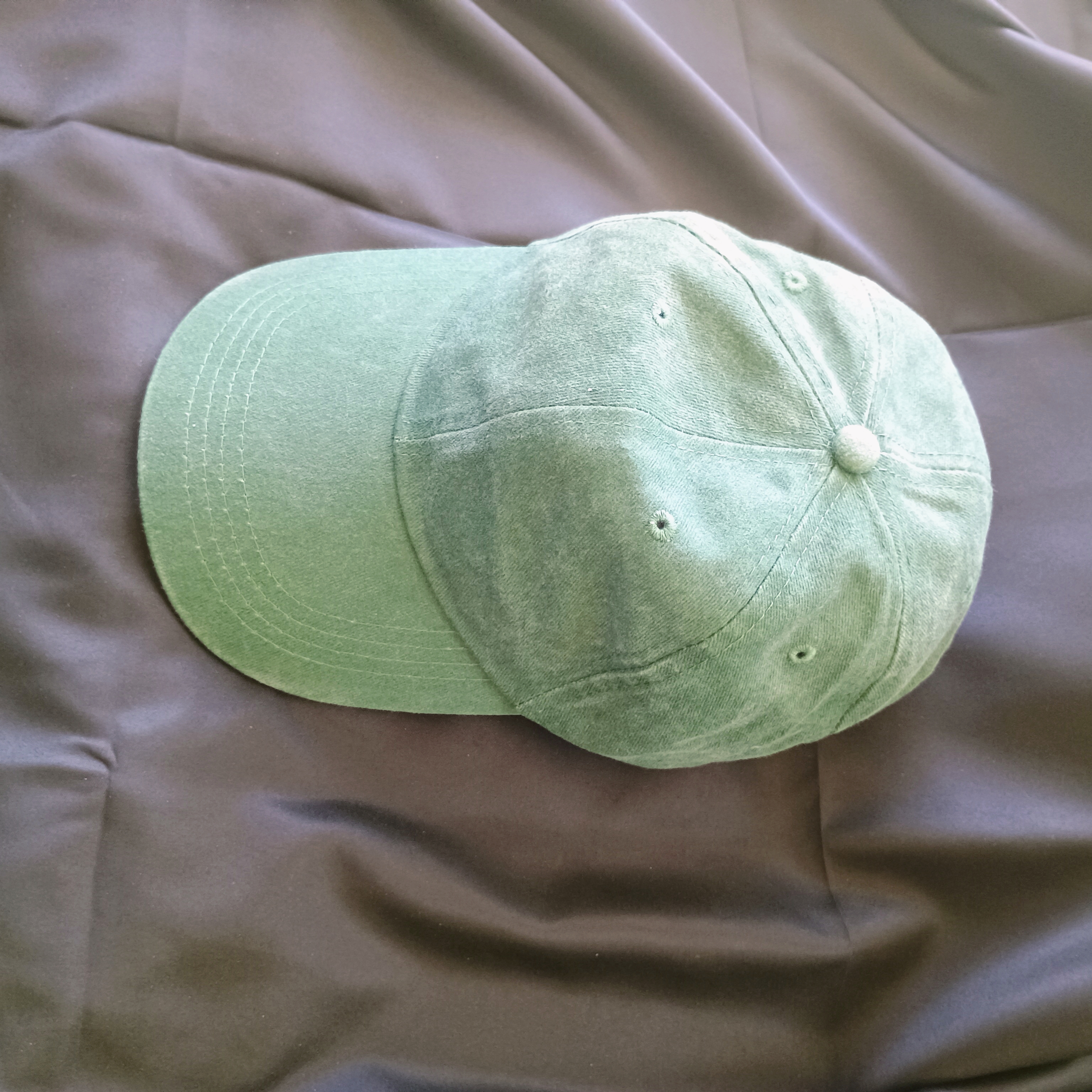 Washed Green Hat