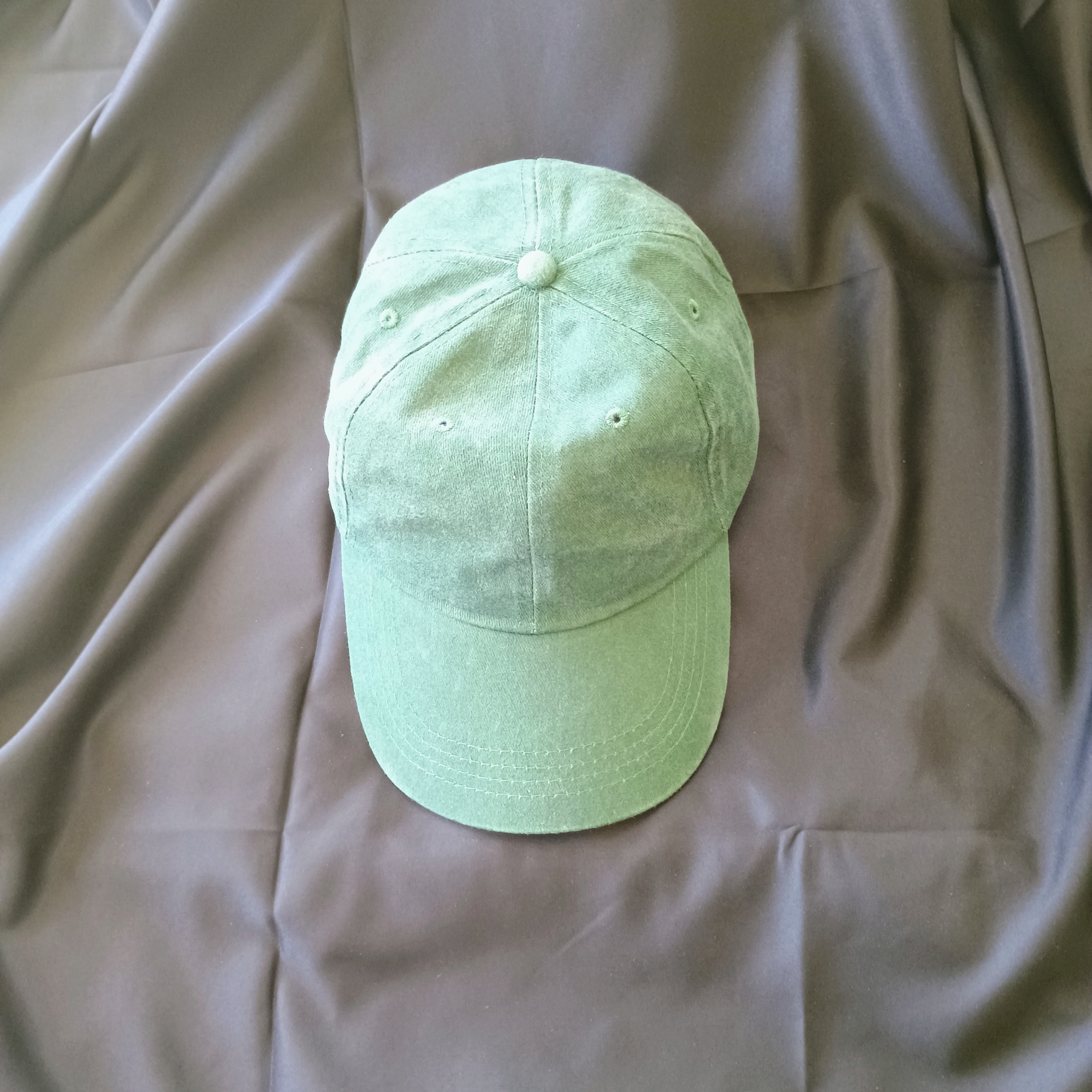 Washed Green Hat