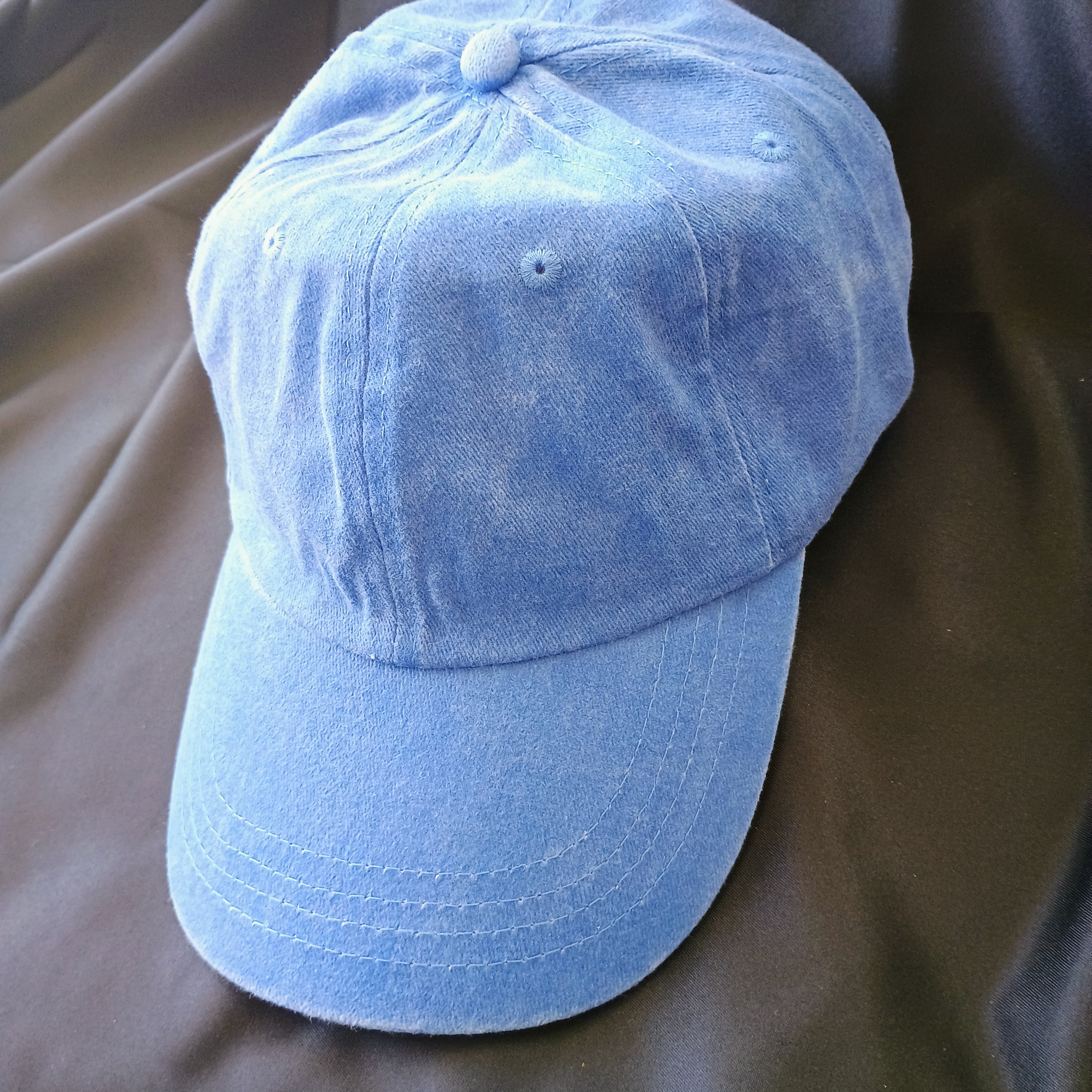 Blue Denim Cap