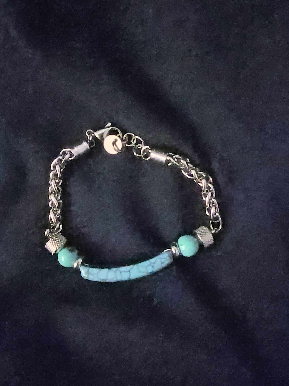 Turquoise Beaded Bracelet