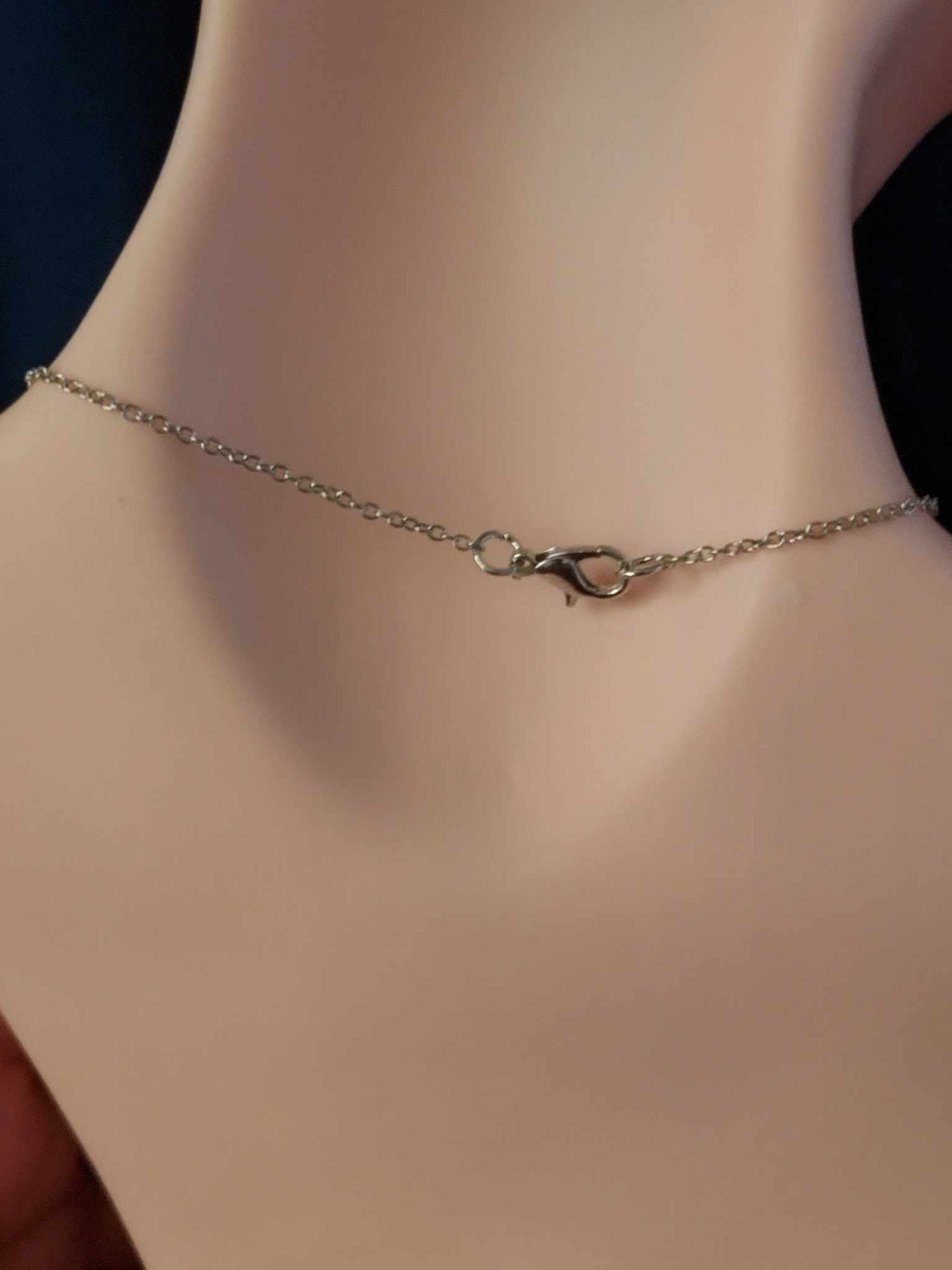 Silver Faith Cross Necklace