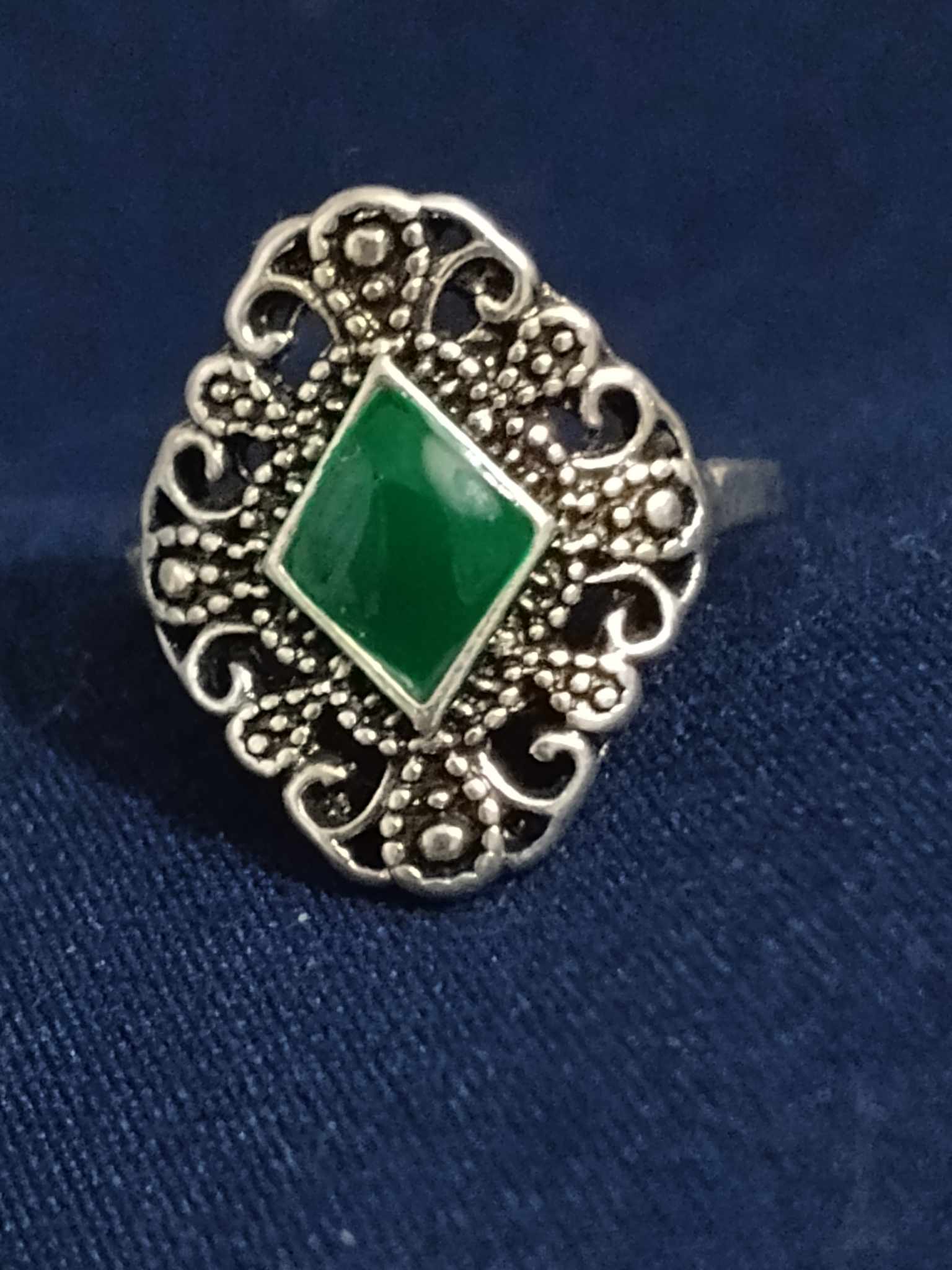 Green Gem Ring