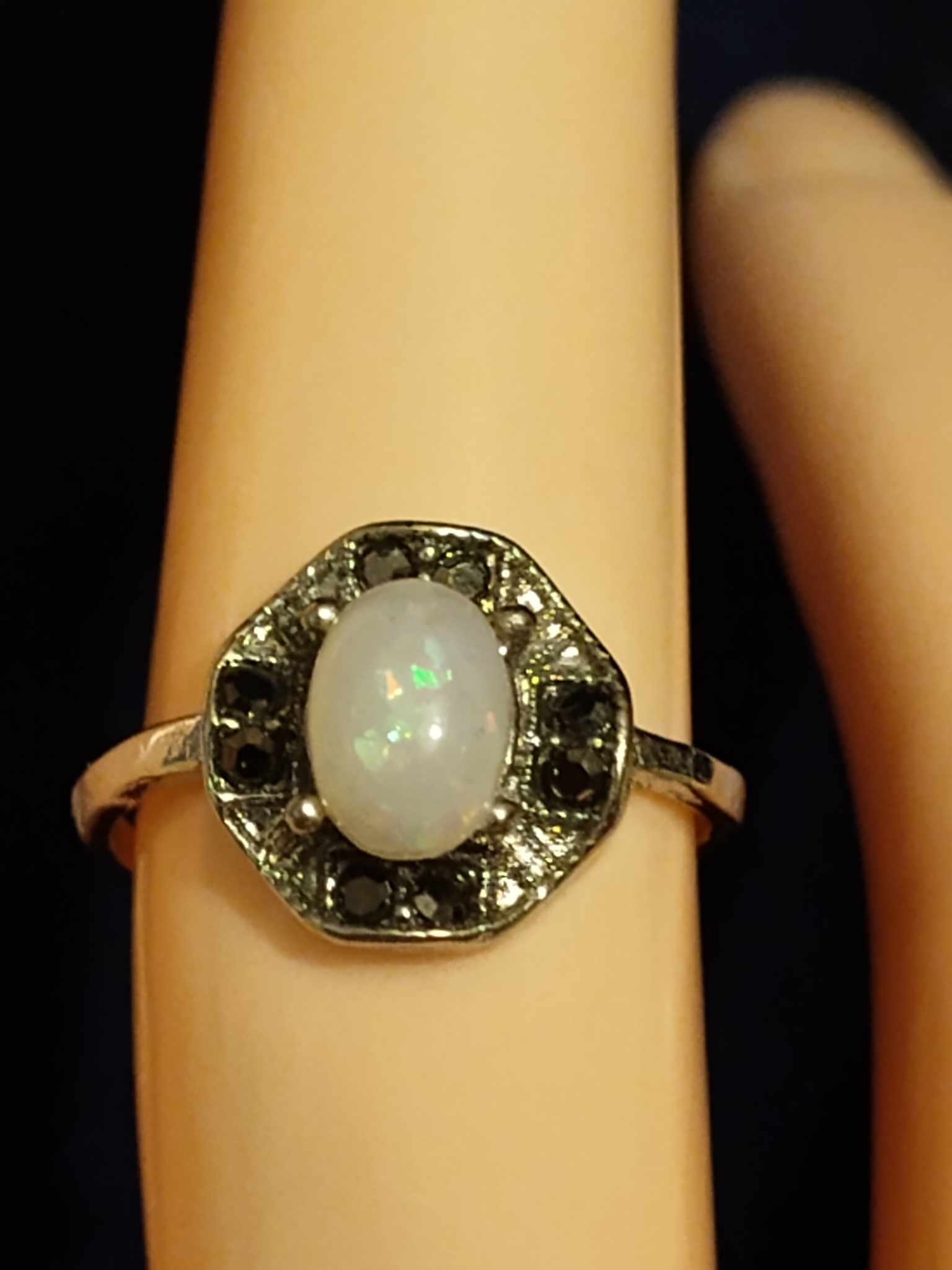 Beautiful White Stone Ring