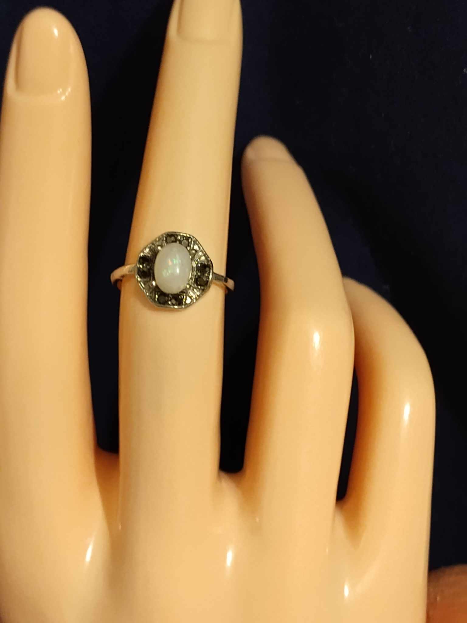 Beautiful White Stone Ring