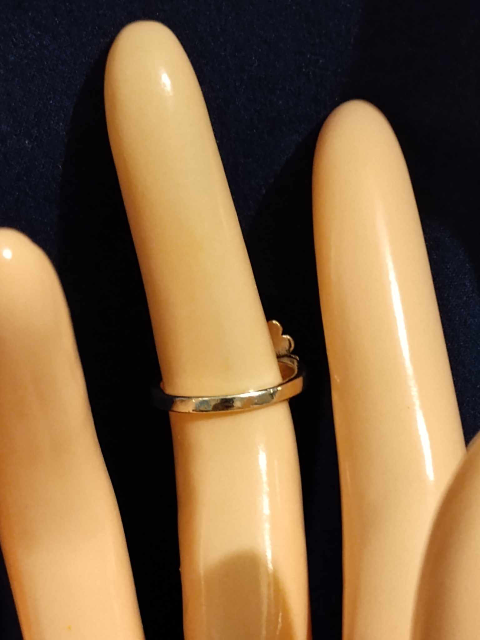 Unique White Stone Ring