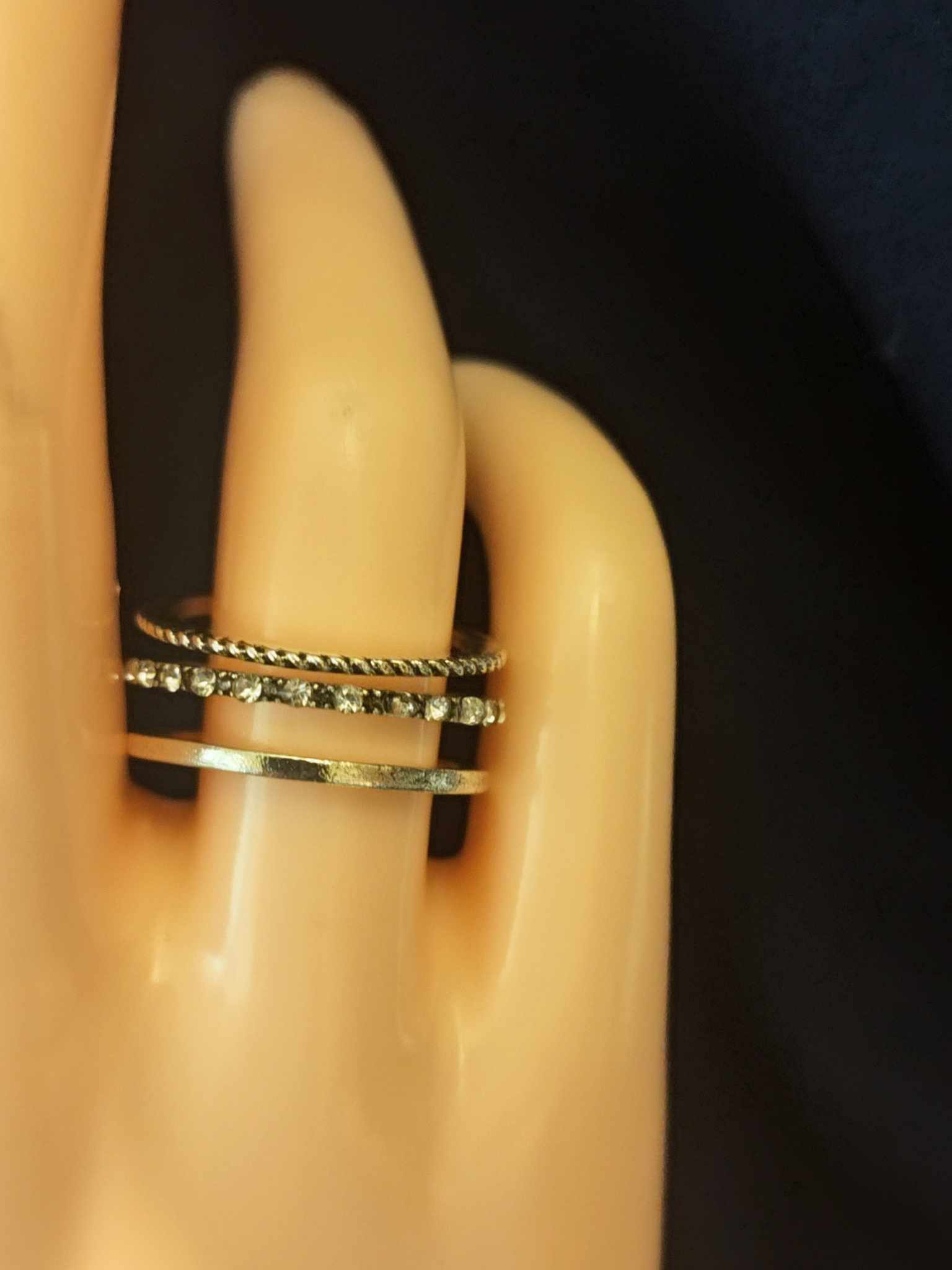 Elegant Triple Band Ring