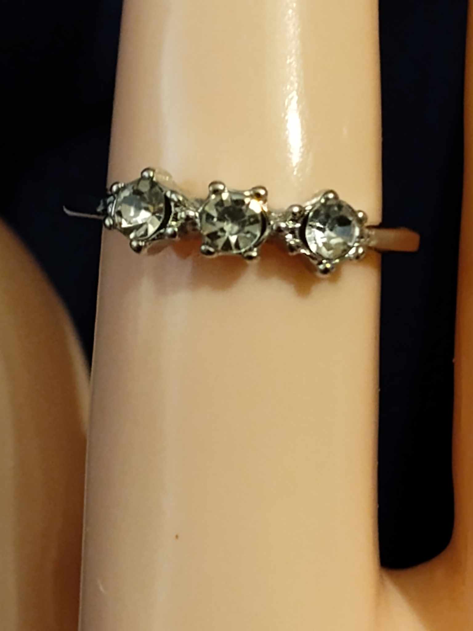 Beautiful Three-Stone Ring