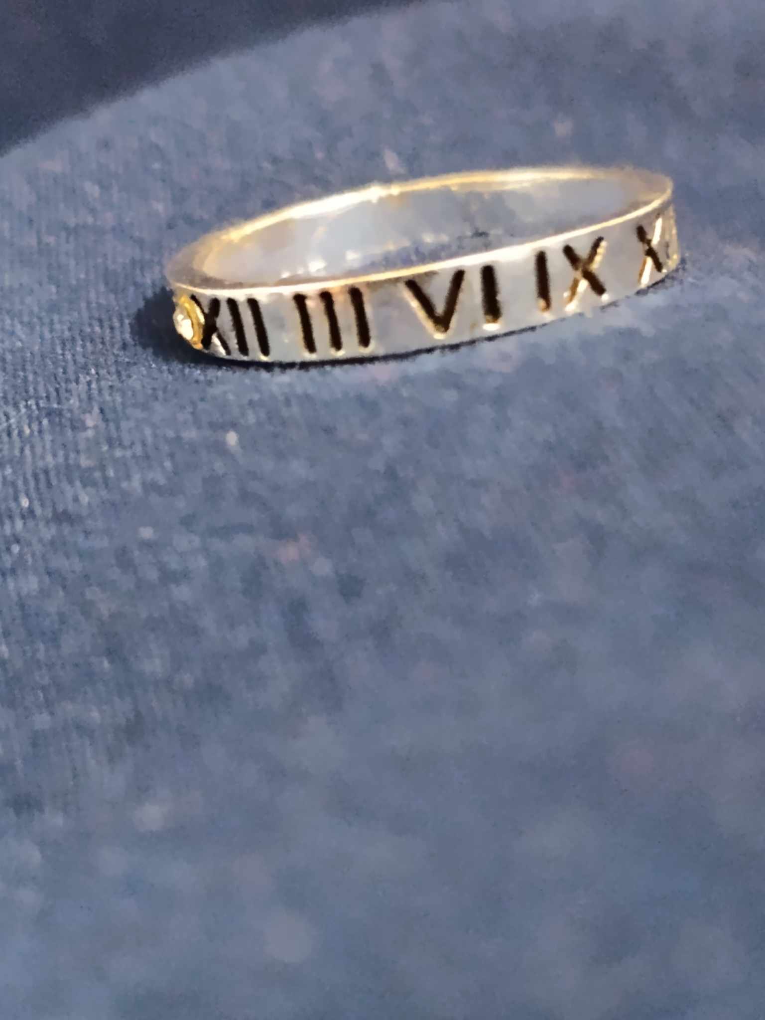 Roman Numeral Ring