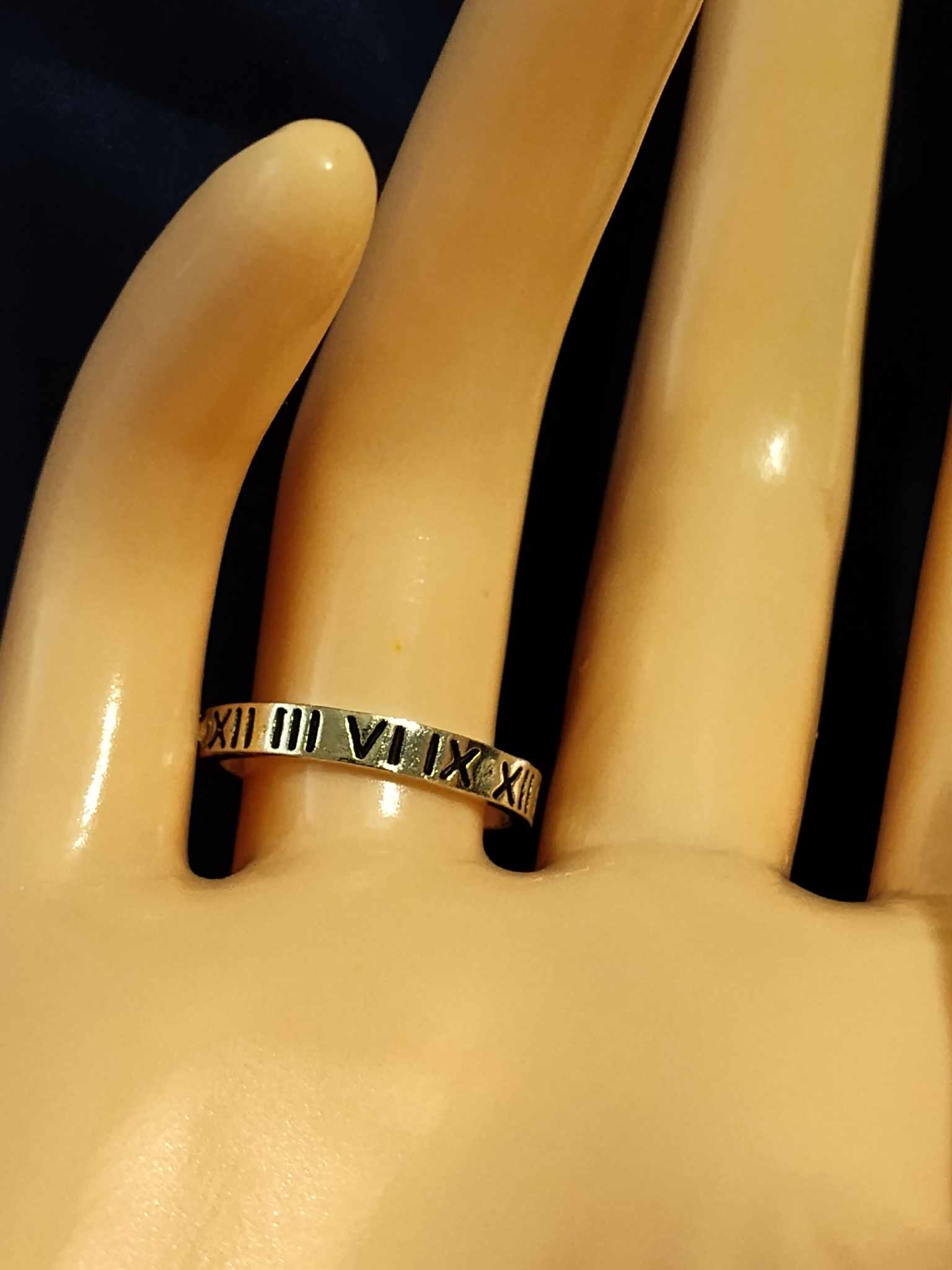 Roman Numeral Ring