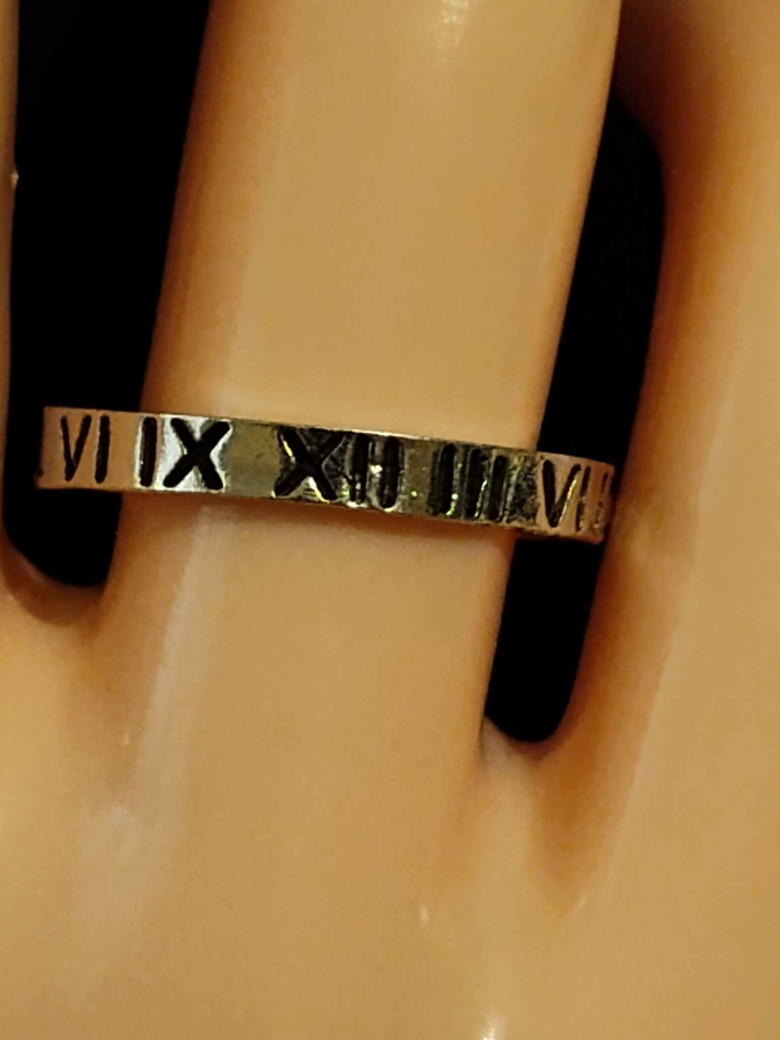 Roman Numeral Ring