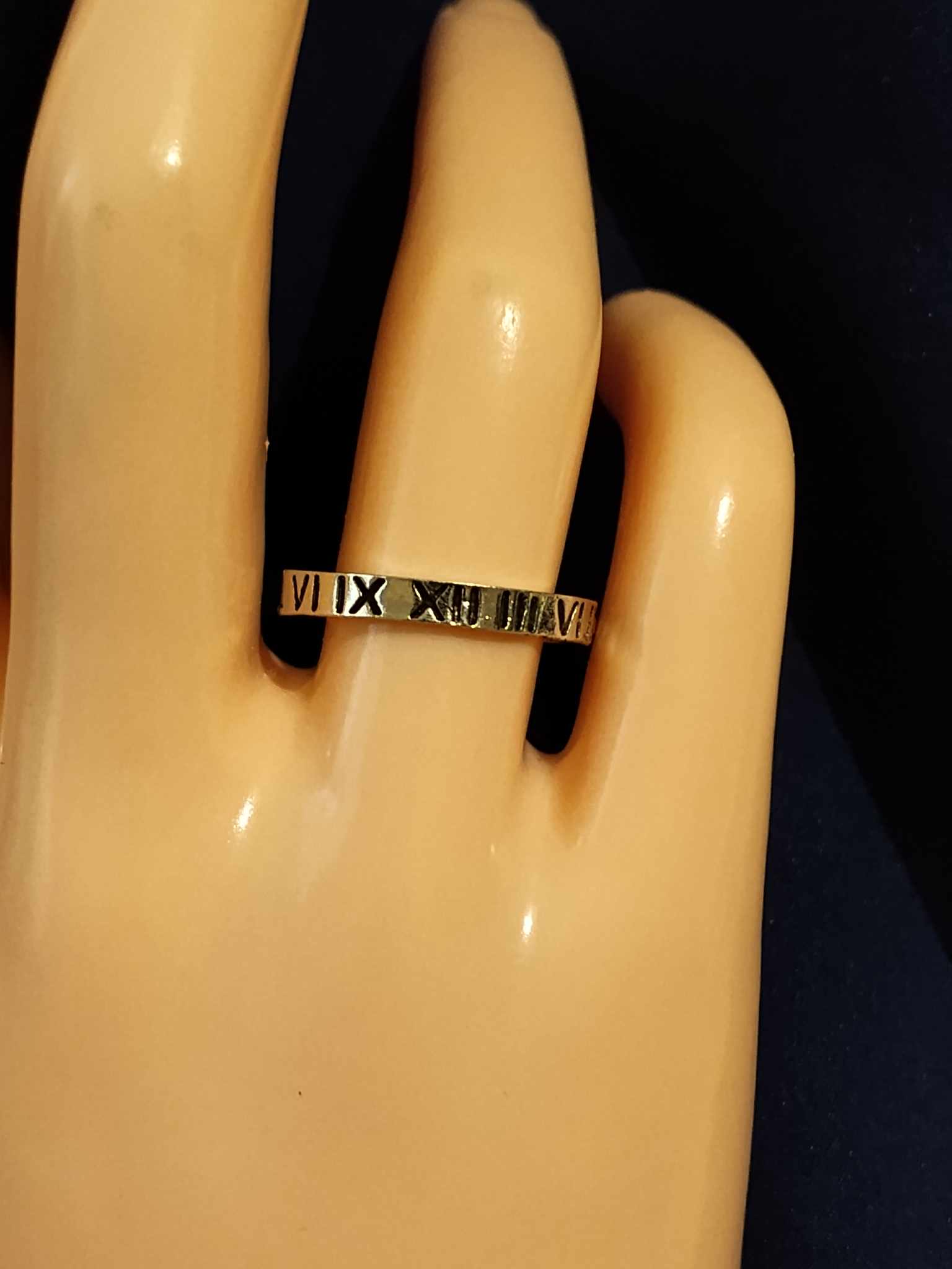 Roman Numeral Ring