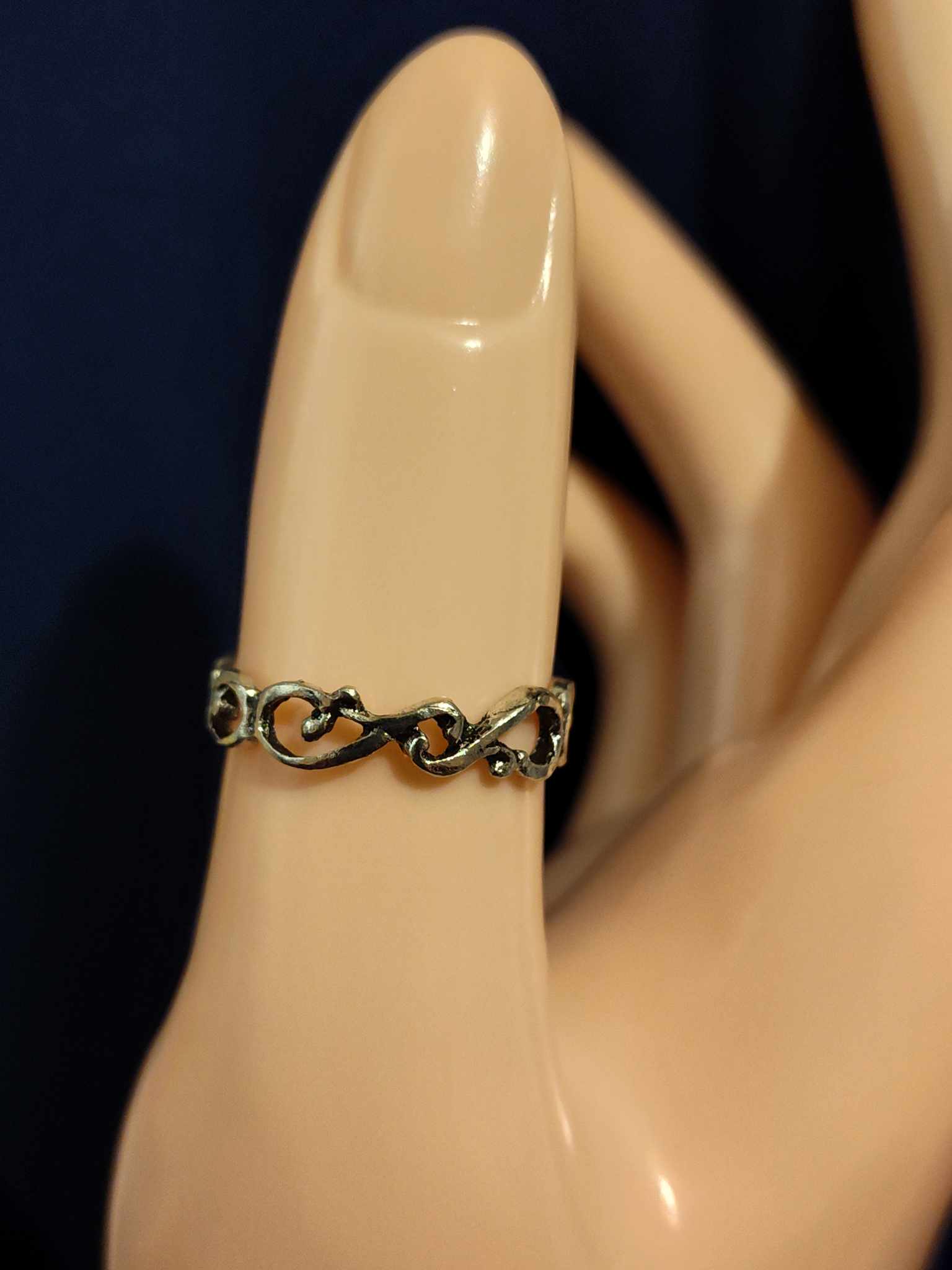 Silver Infinity Ring
