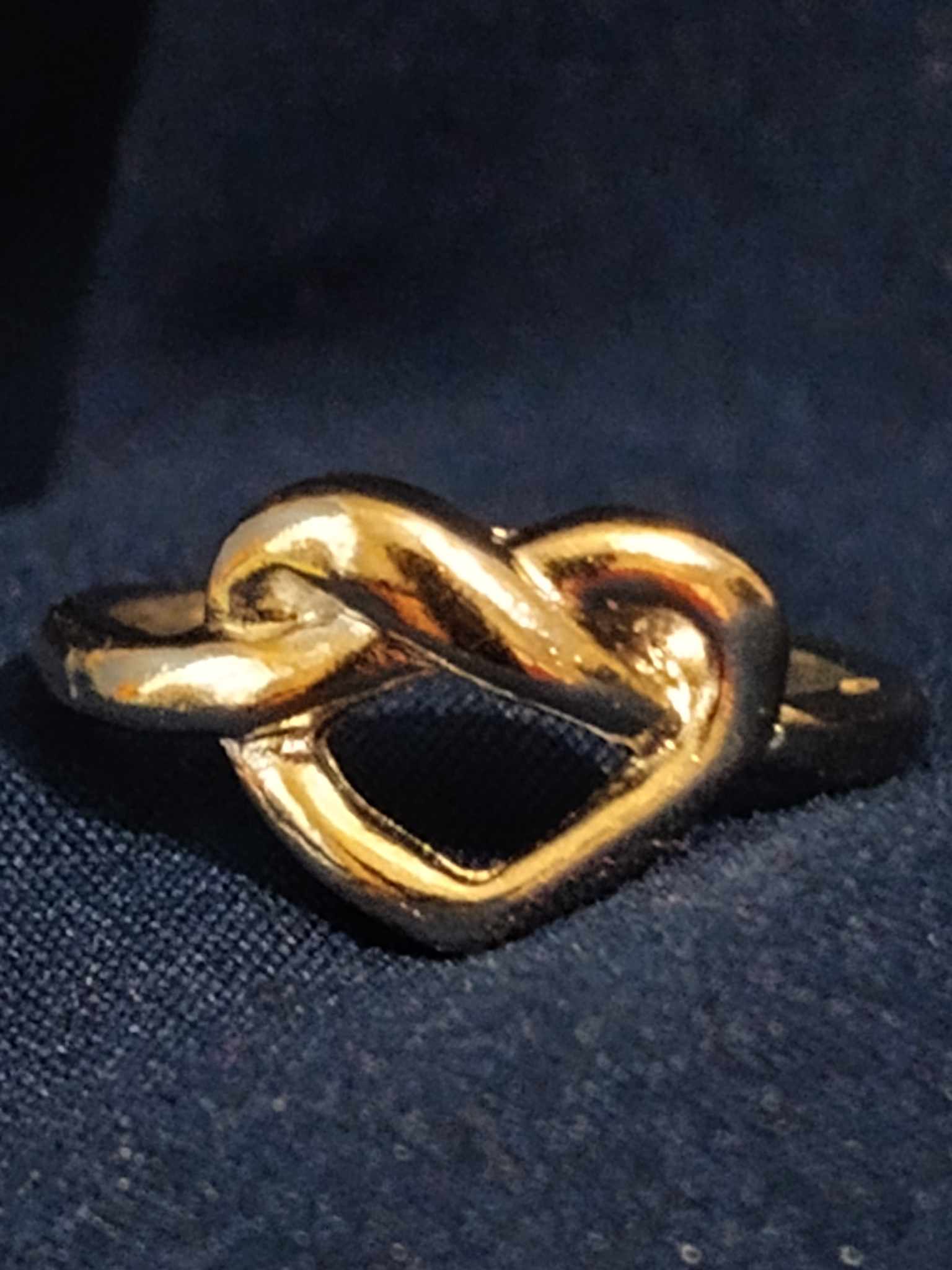 Silver Twisted Knot Ring