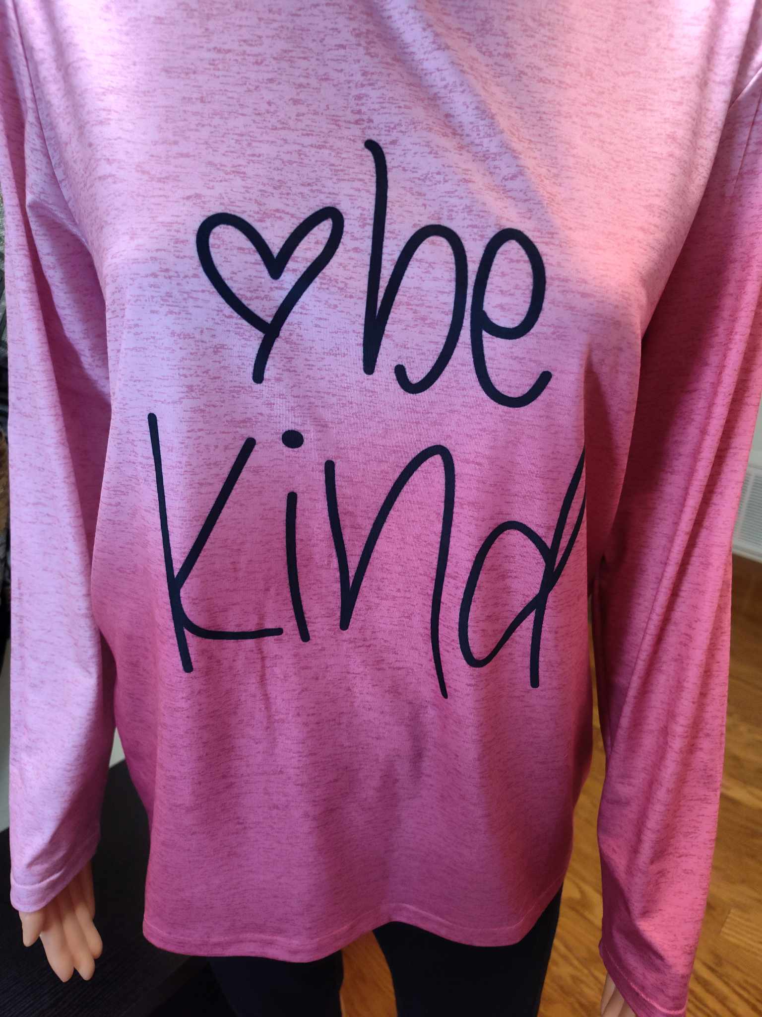 Pink 'Be Kind' Long Sleeve Shirt