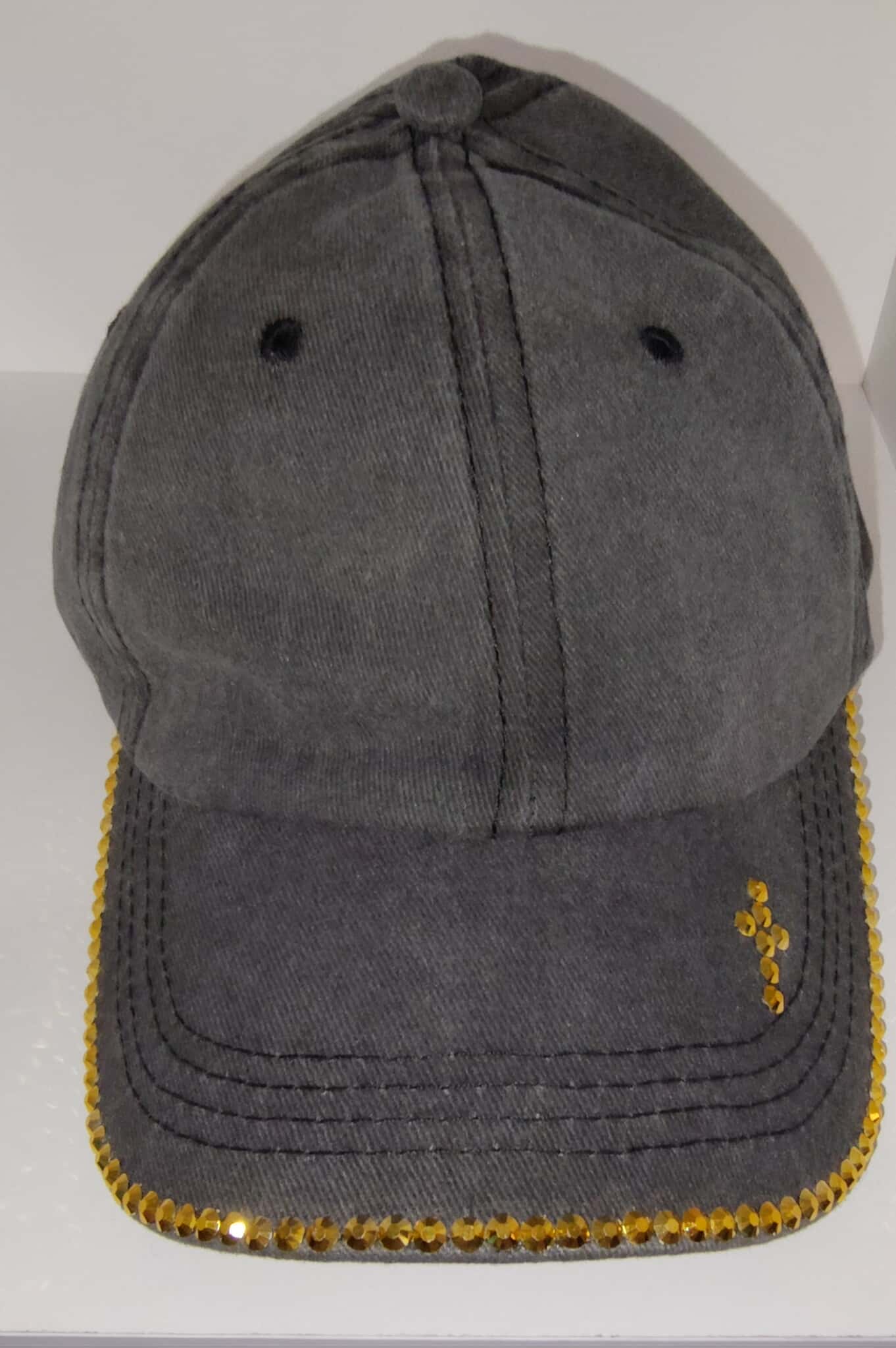 Dark Grey pre washed Cap **