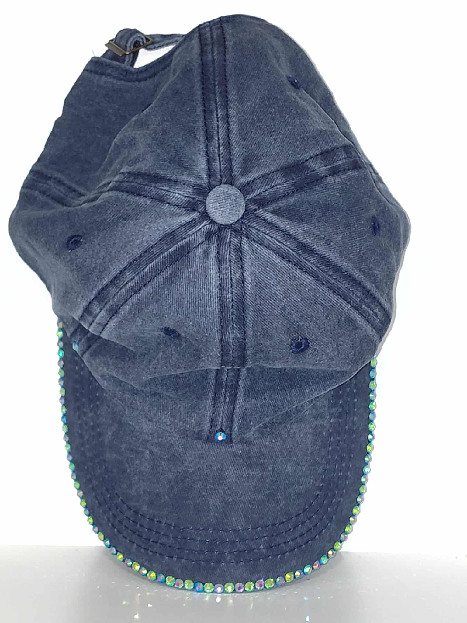 Dark Denim Blue Baseball Cap