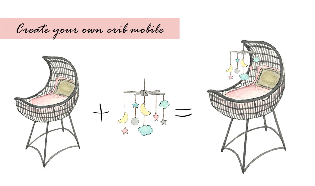 Baby Sleep Digital Clipart