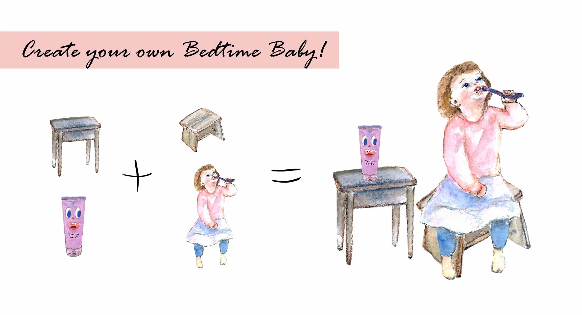 Beautiful Bedtime Digital Clipart