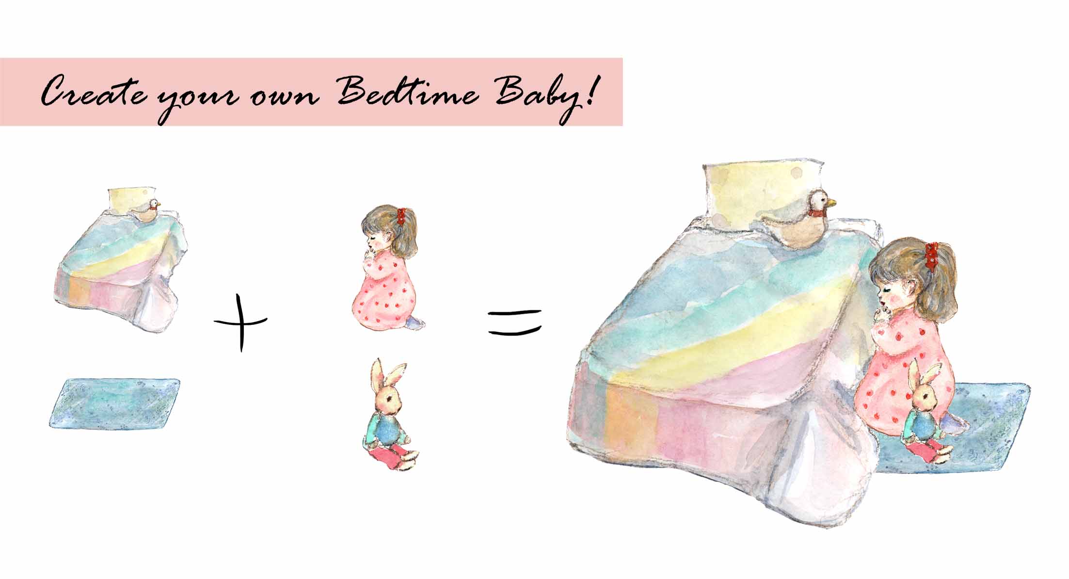 Beautiful Bedtime Digital Clipart