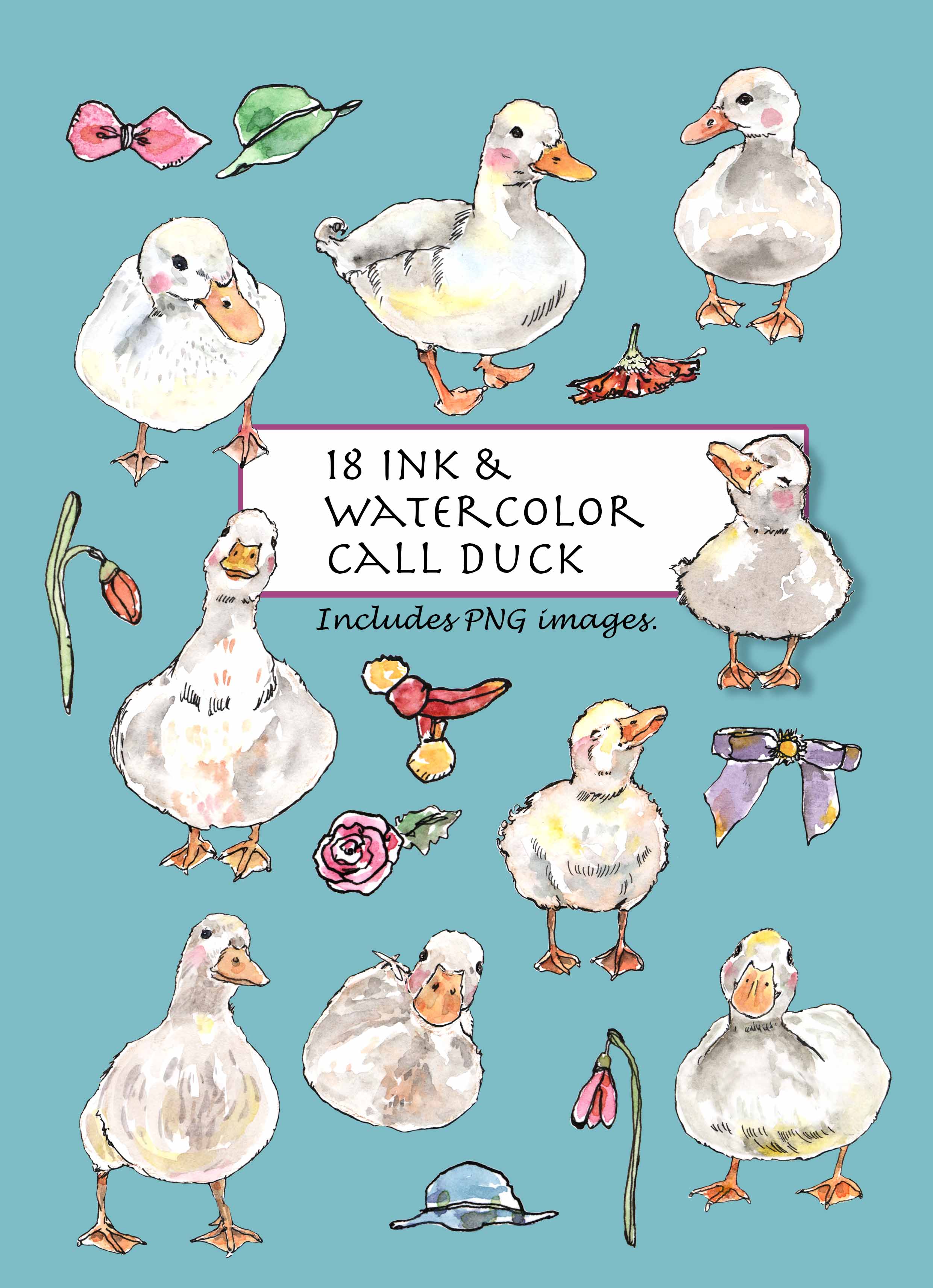 Call Duck Clipart