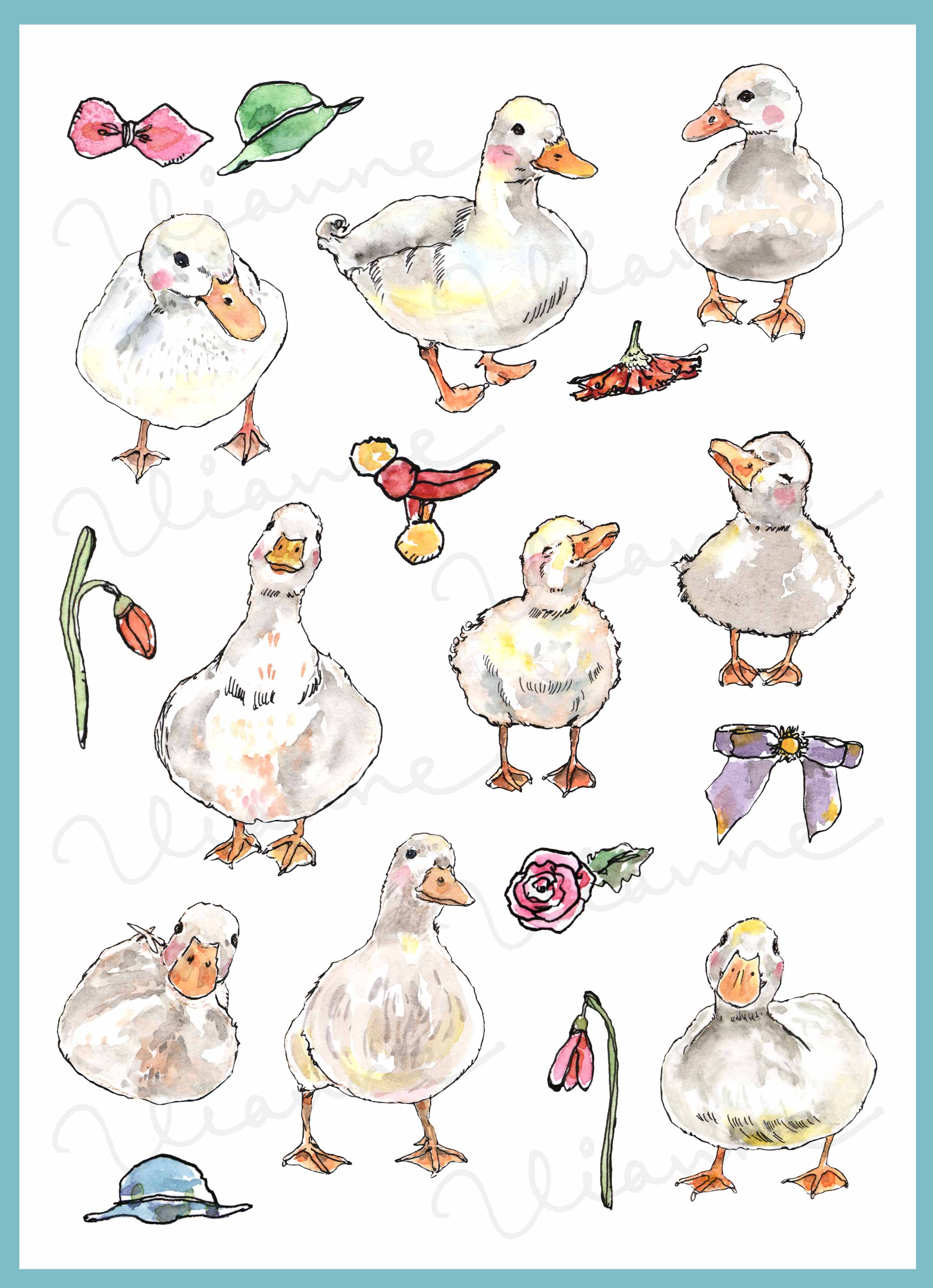 Call Duck Clipart