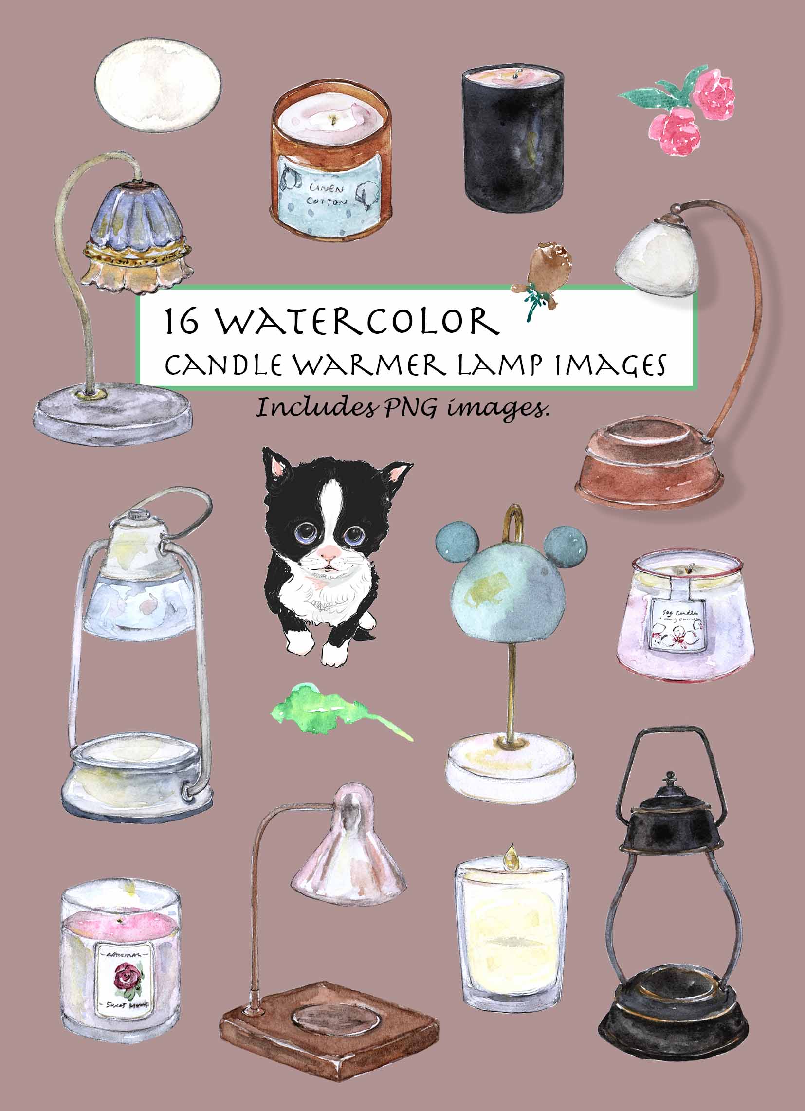 Candle Warmer Lamp Clipart