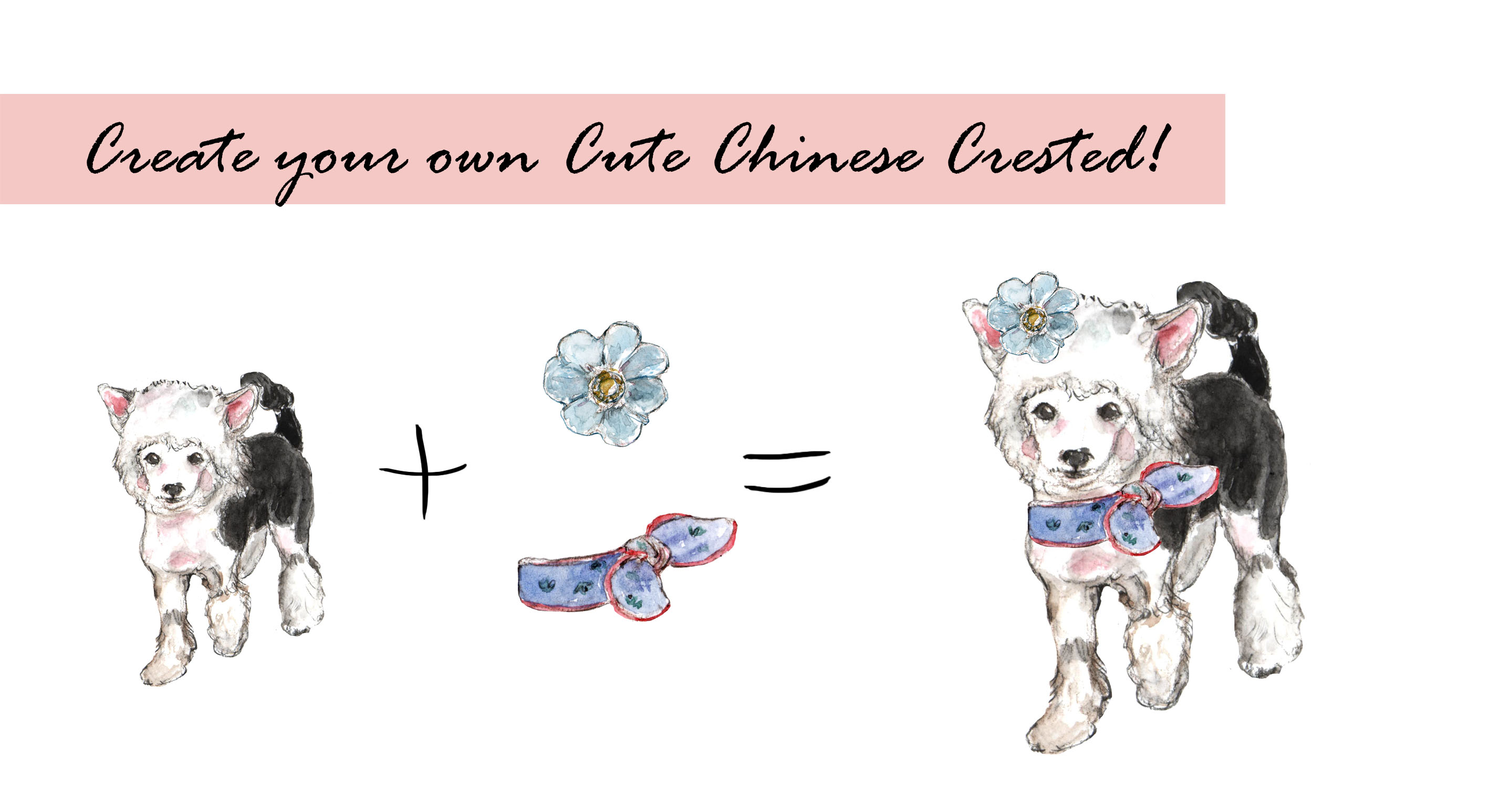 Chinese Crested Clipart