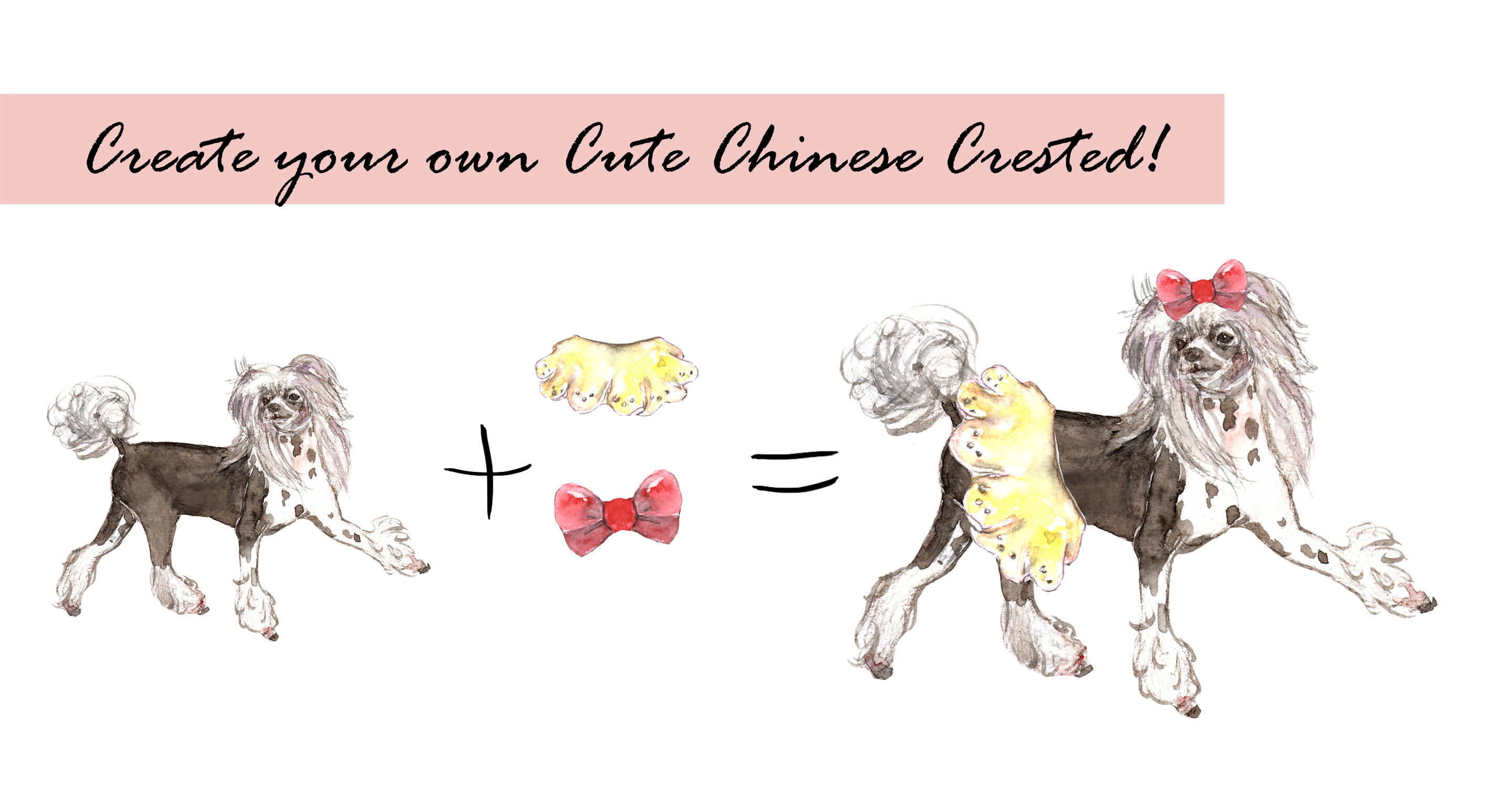 Chinese Crested Clipart