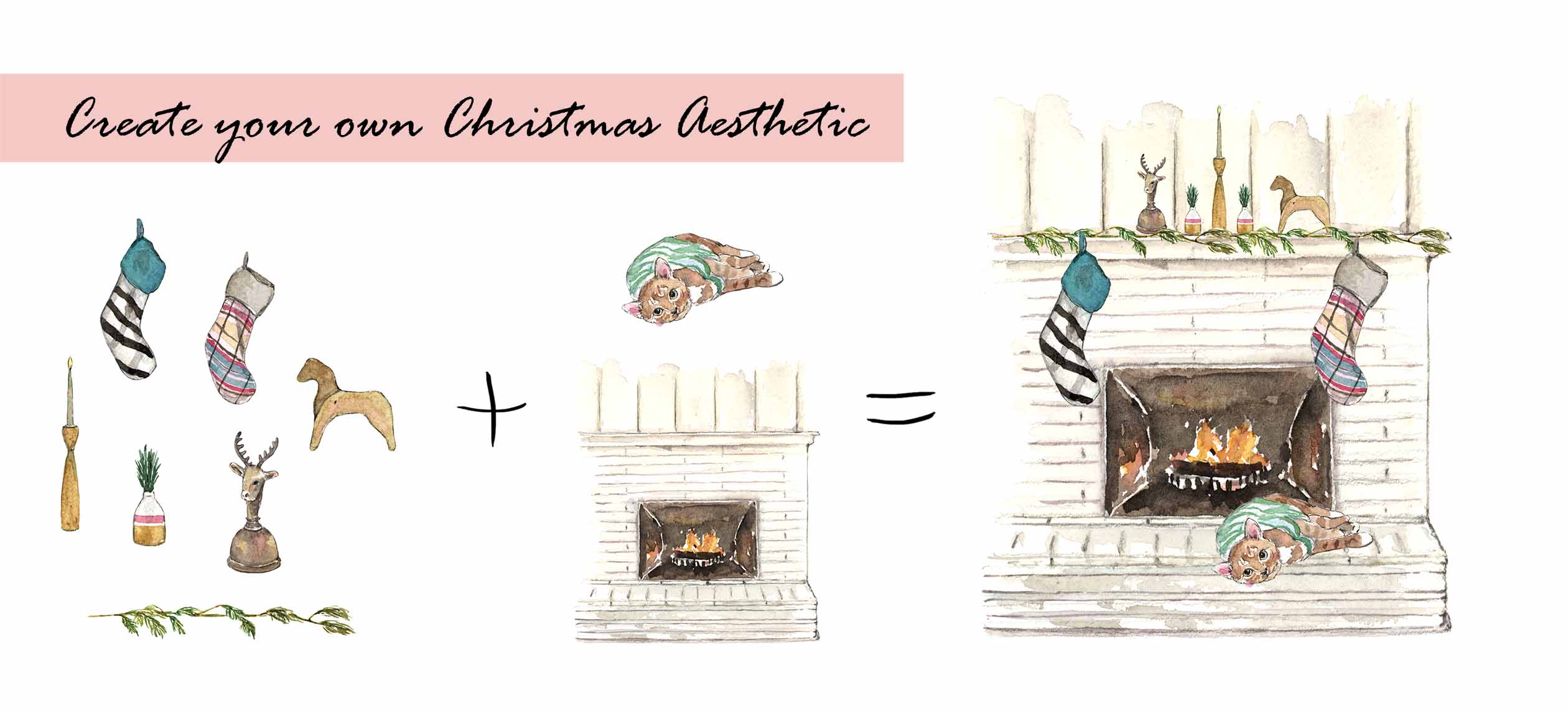 Christmas Aesthetics Clipart
