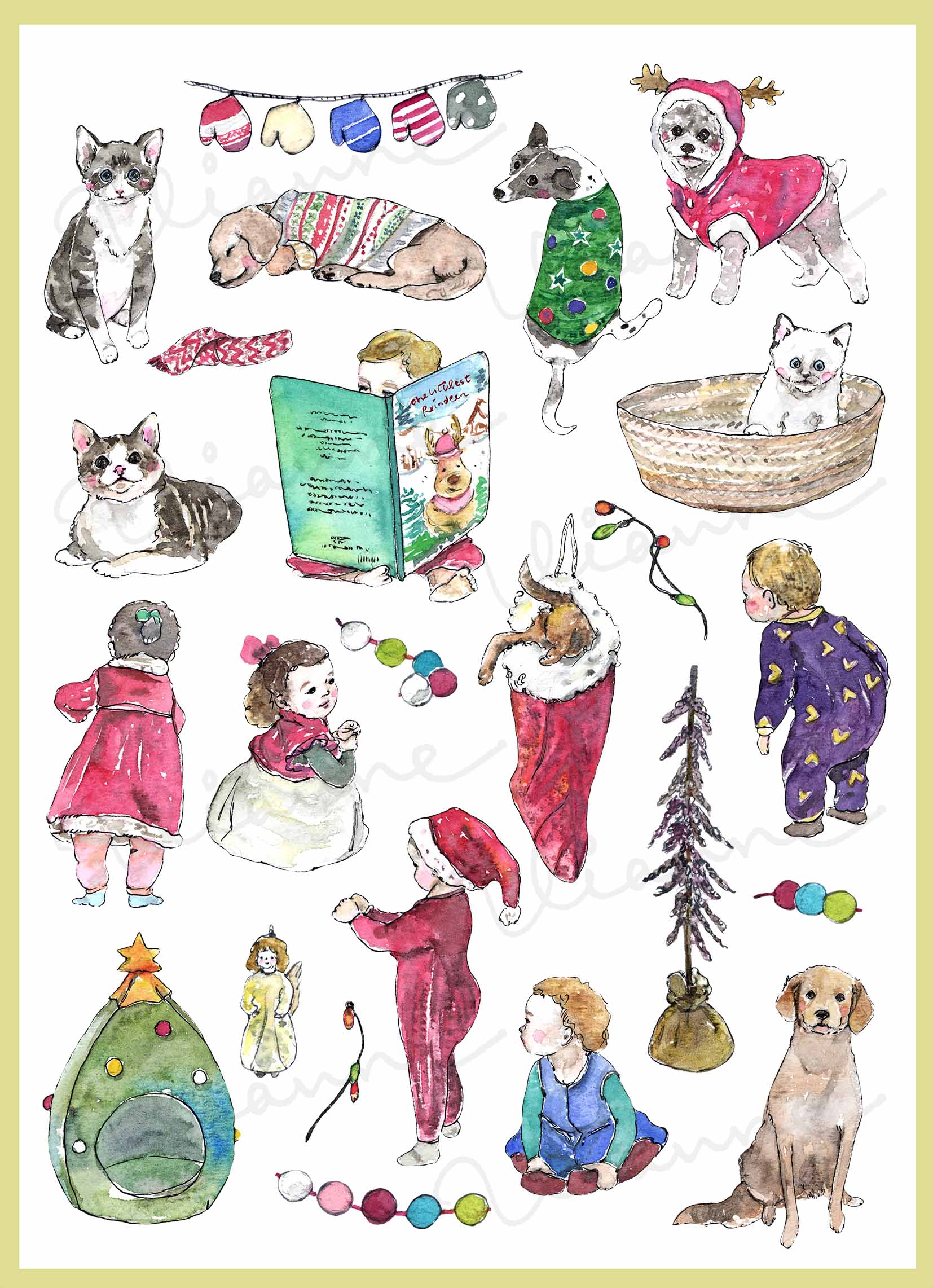 Christmas Eve Clipart
