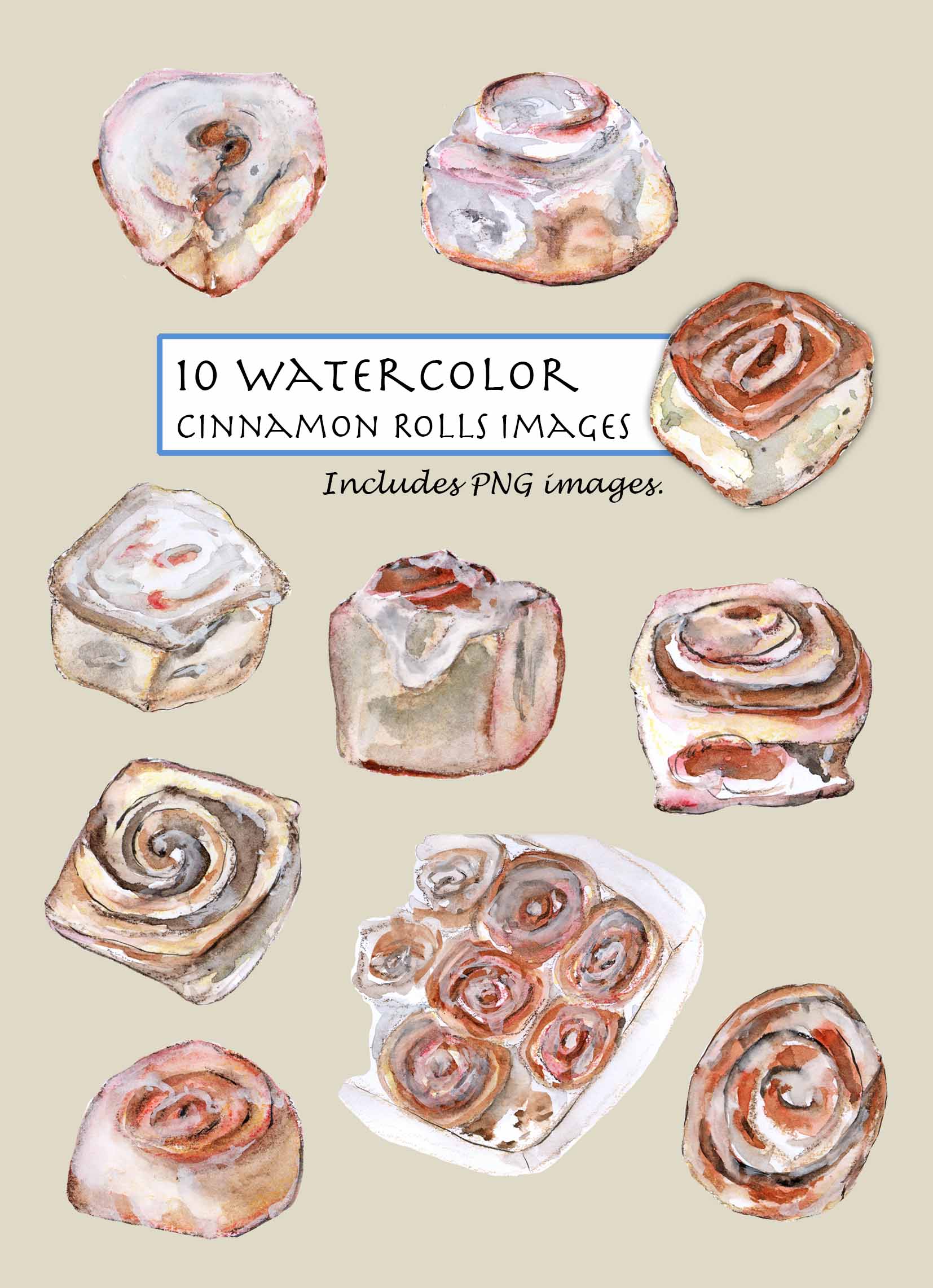 Cinnamon Rolls Clipart