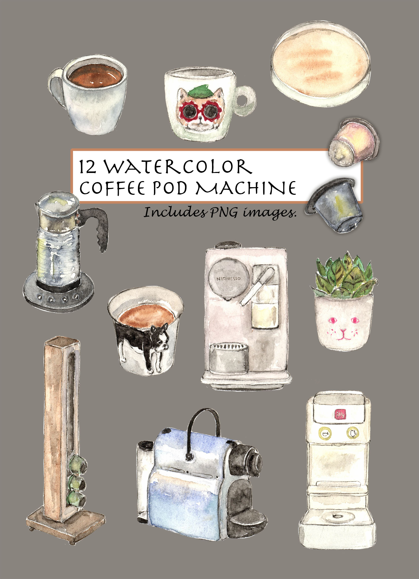 Coffee Pod Machine Clipart