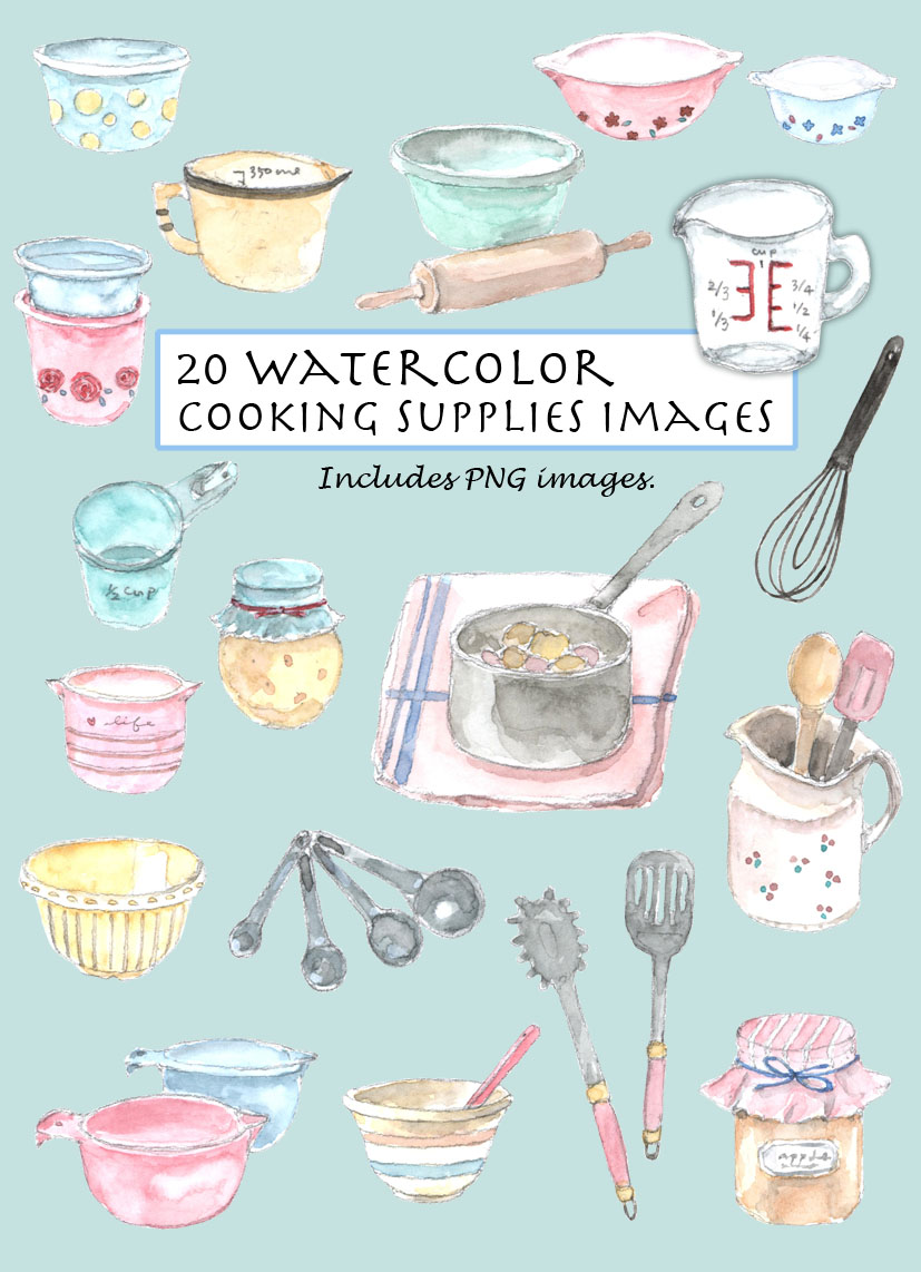Cooking Supplies Clipart