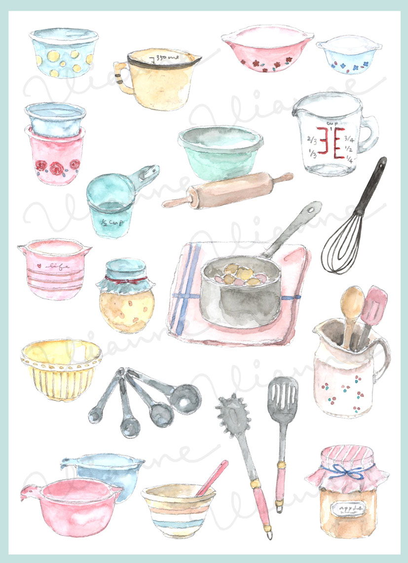 Cooking Supplies Clipart