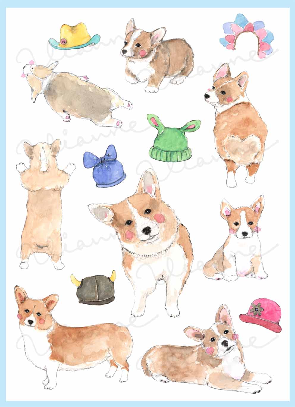 Corgi Clipart