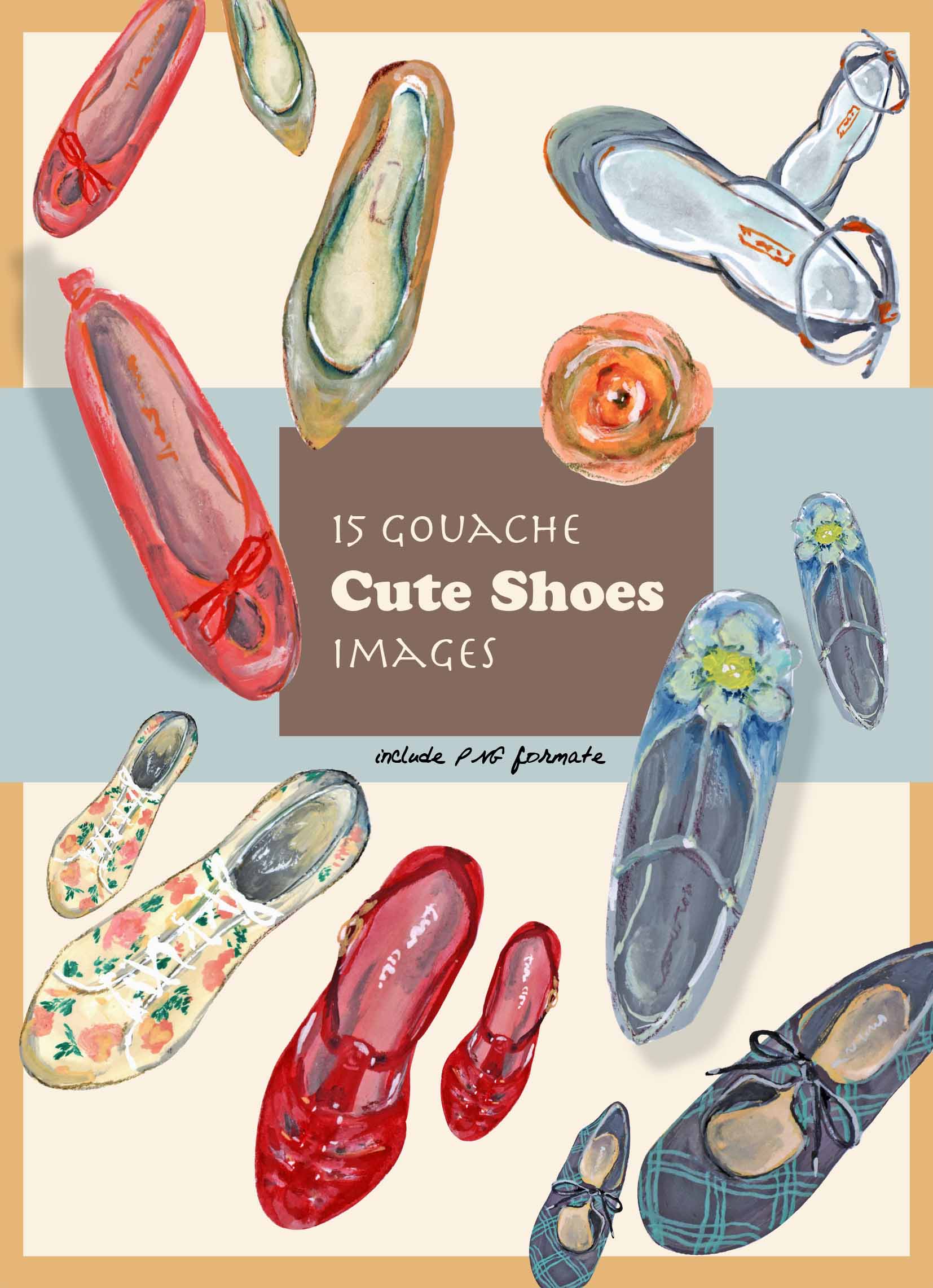 Cute Shoes Clipart