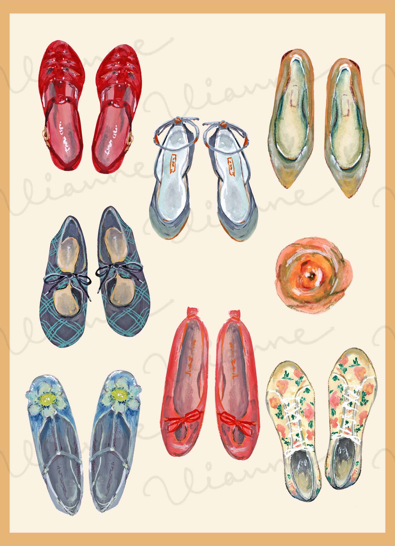Cute Shoes Clipart
