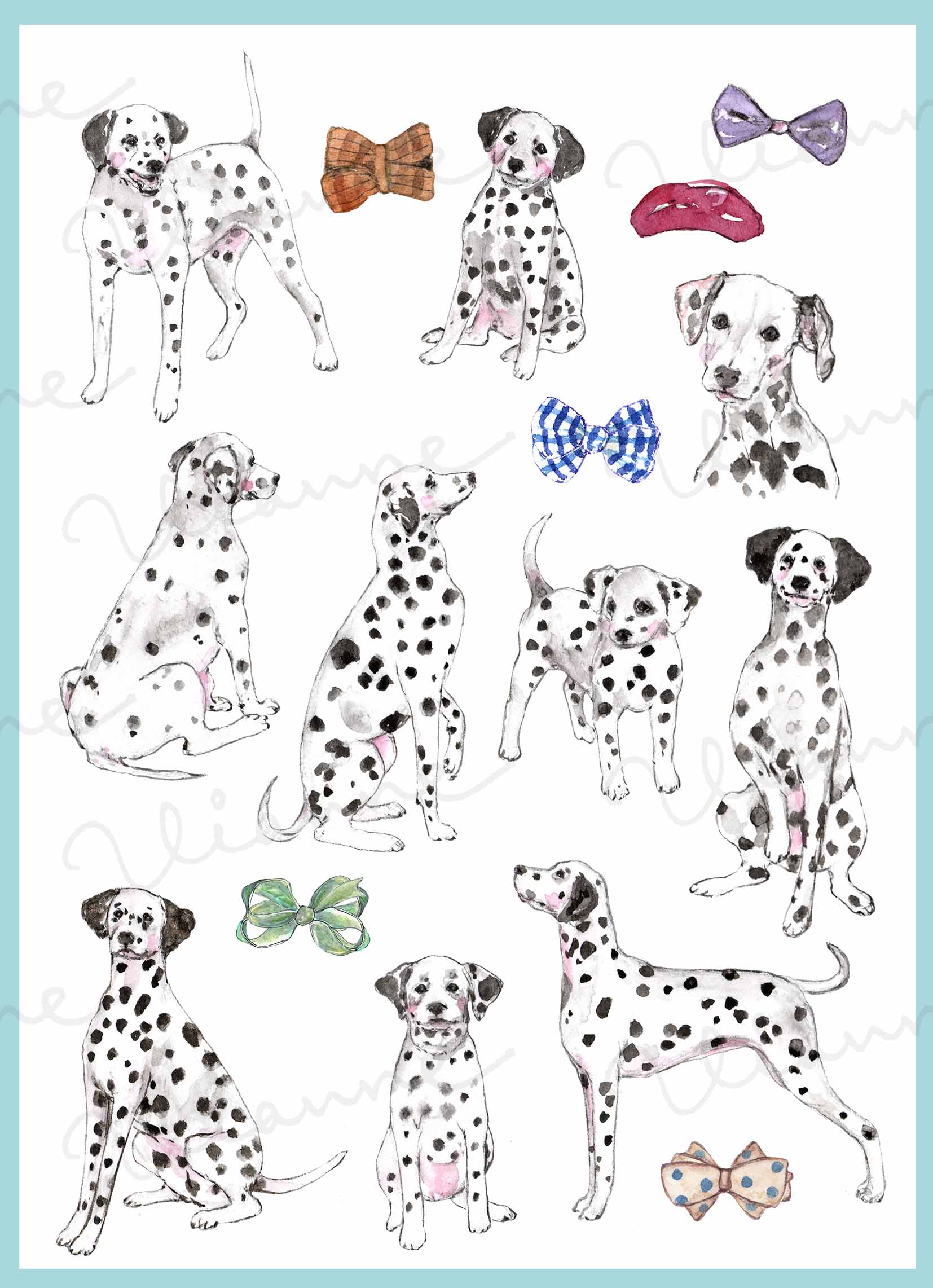 Dalmatian Clipart