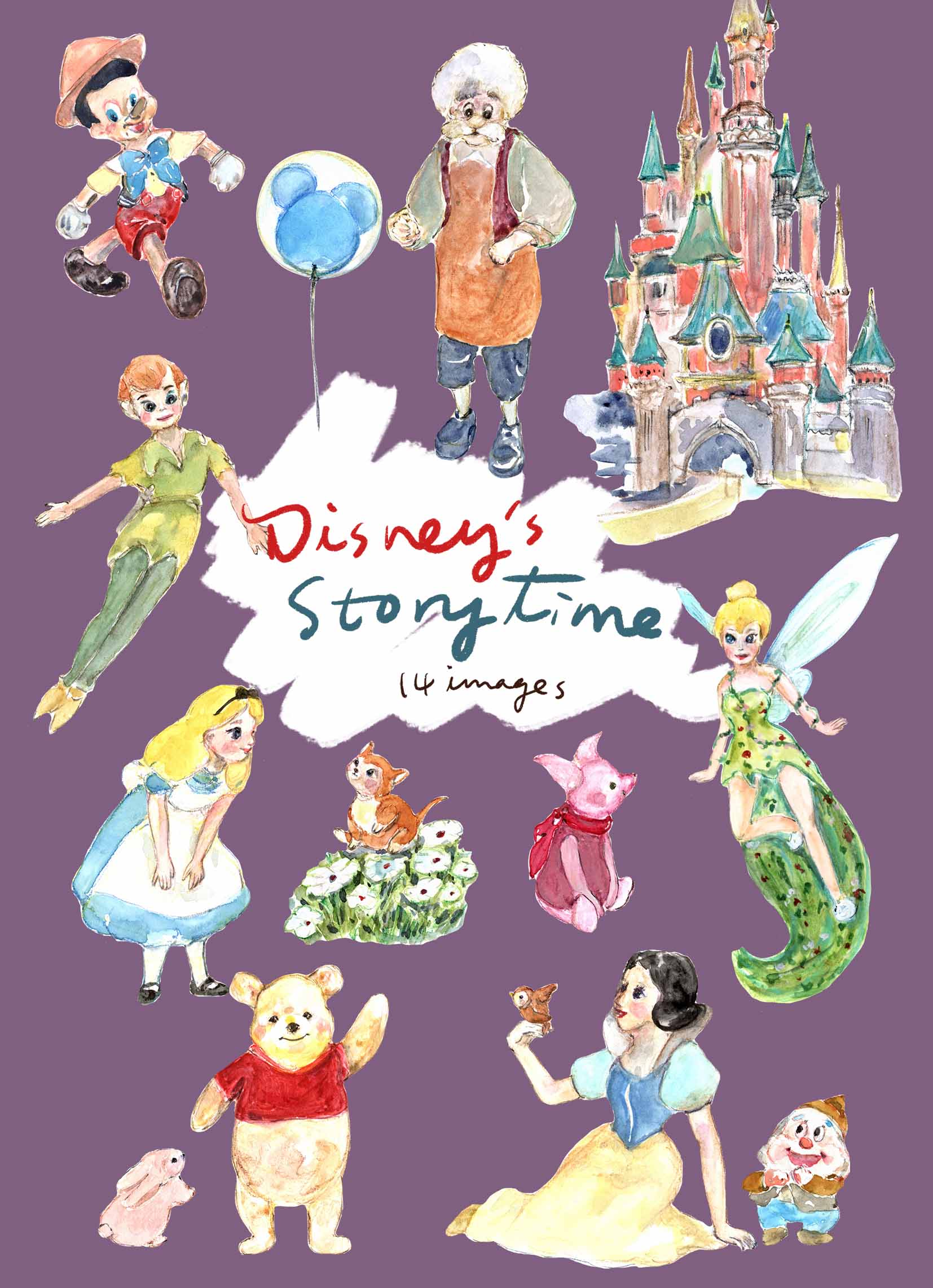 Disney Storytime Clipart
