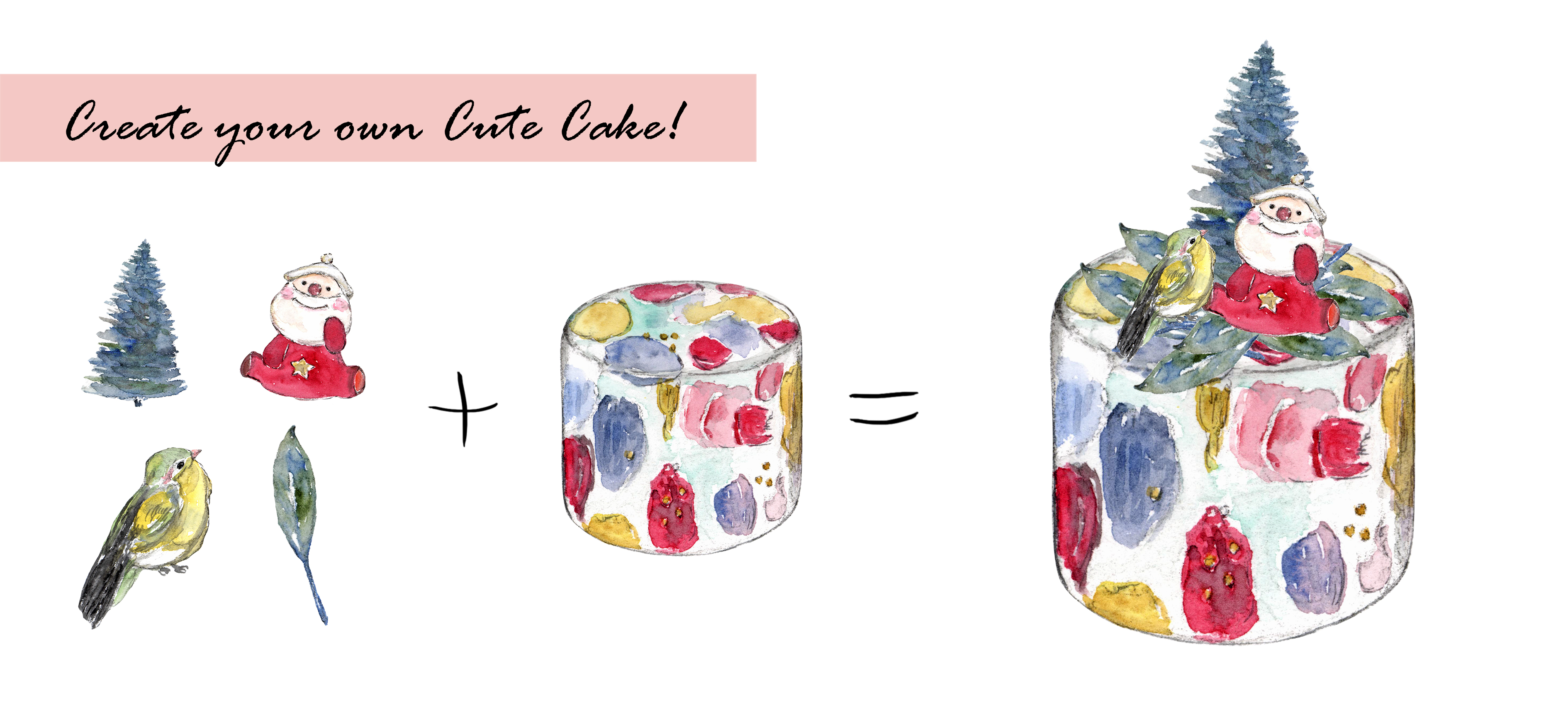 D.I.Y. Cake Clipart