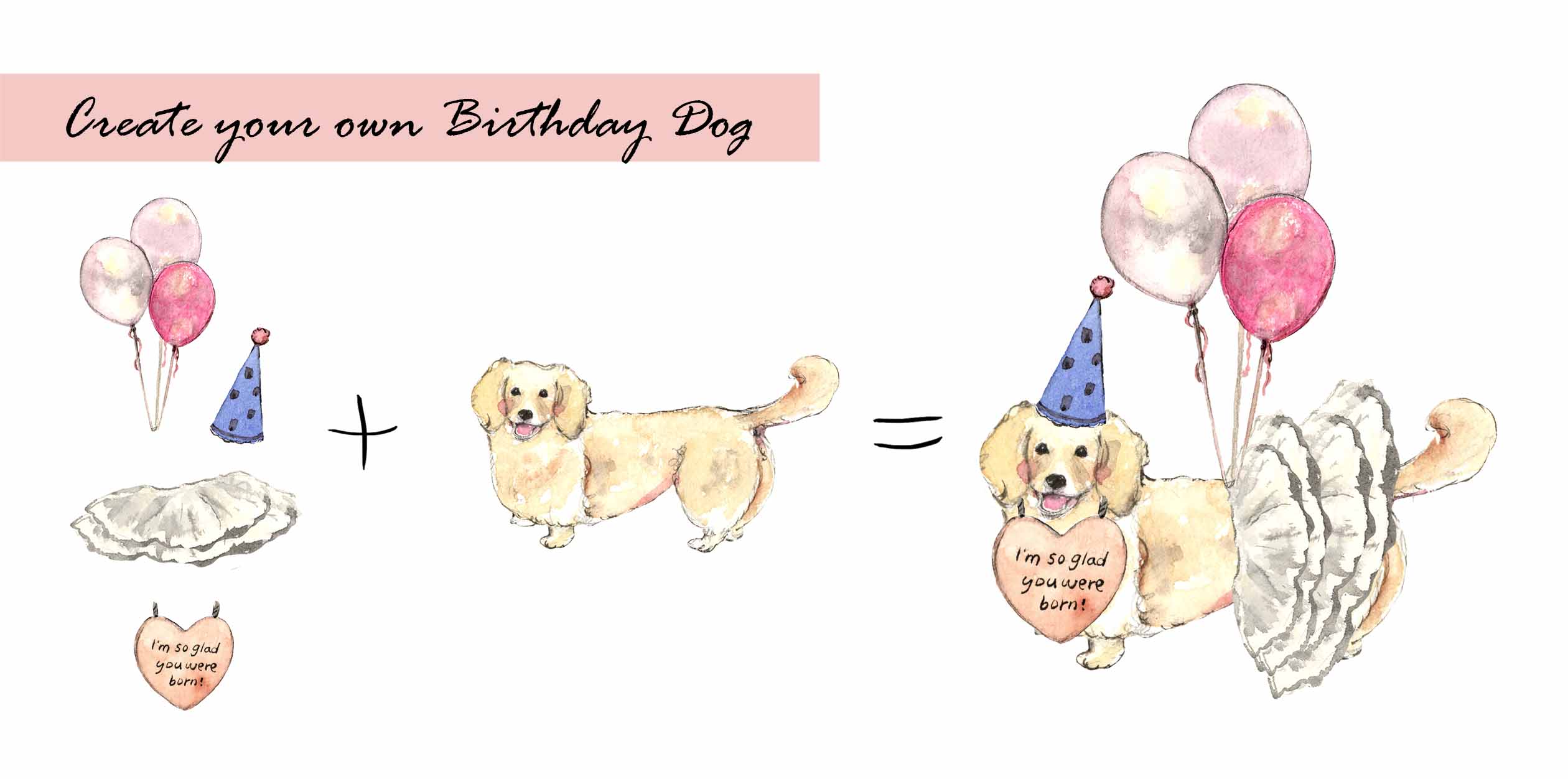 Birthday Dog Clipart