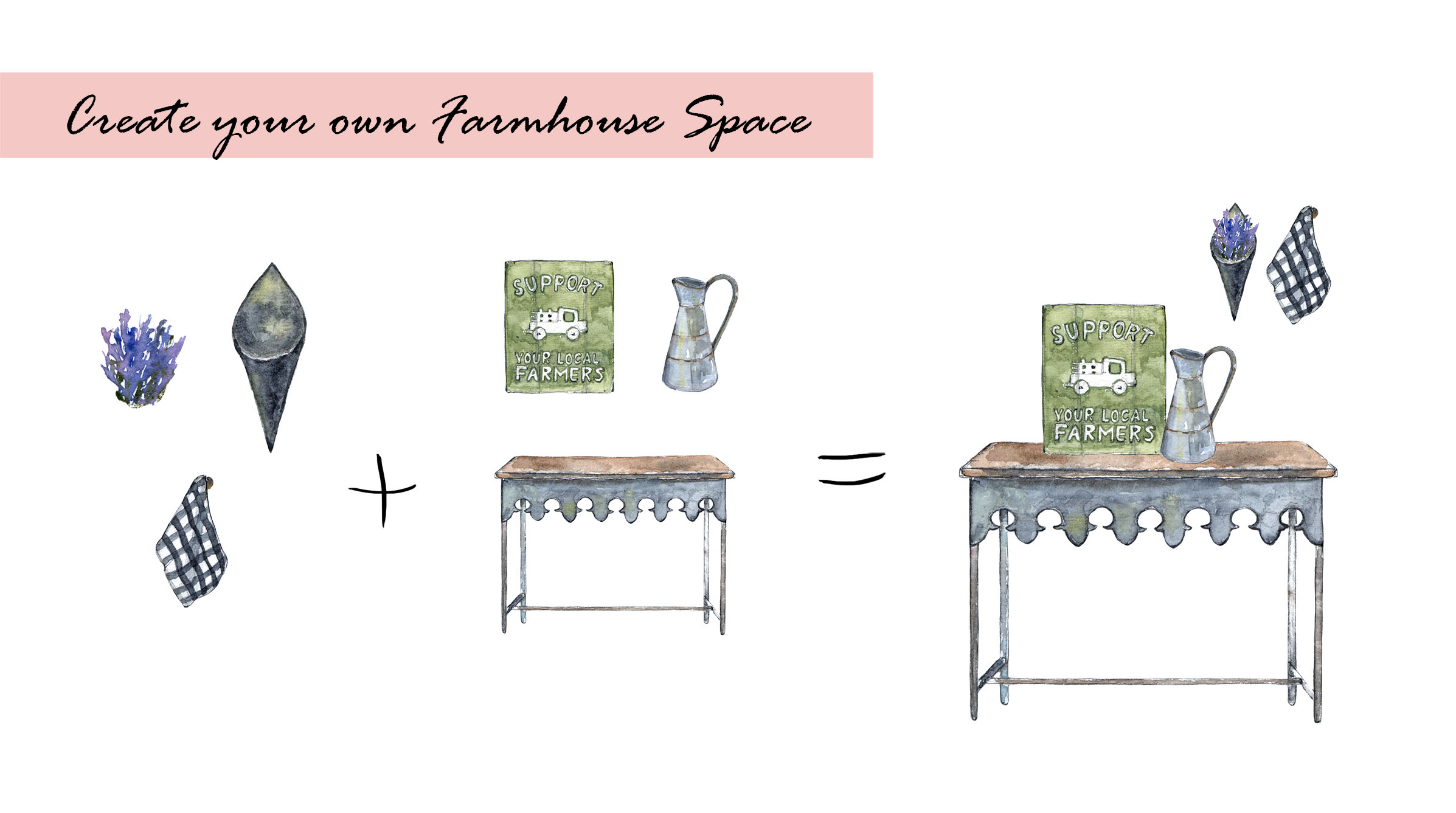 Farmhouse Decor Clipart