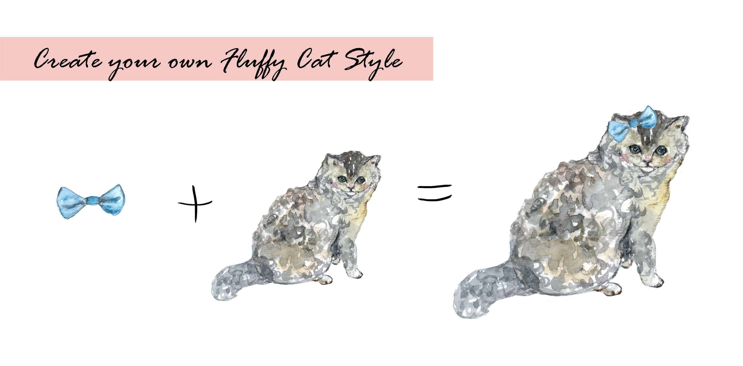 Fluffy Cat Clipart