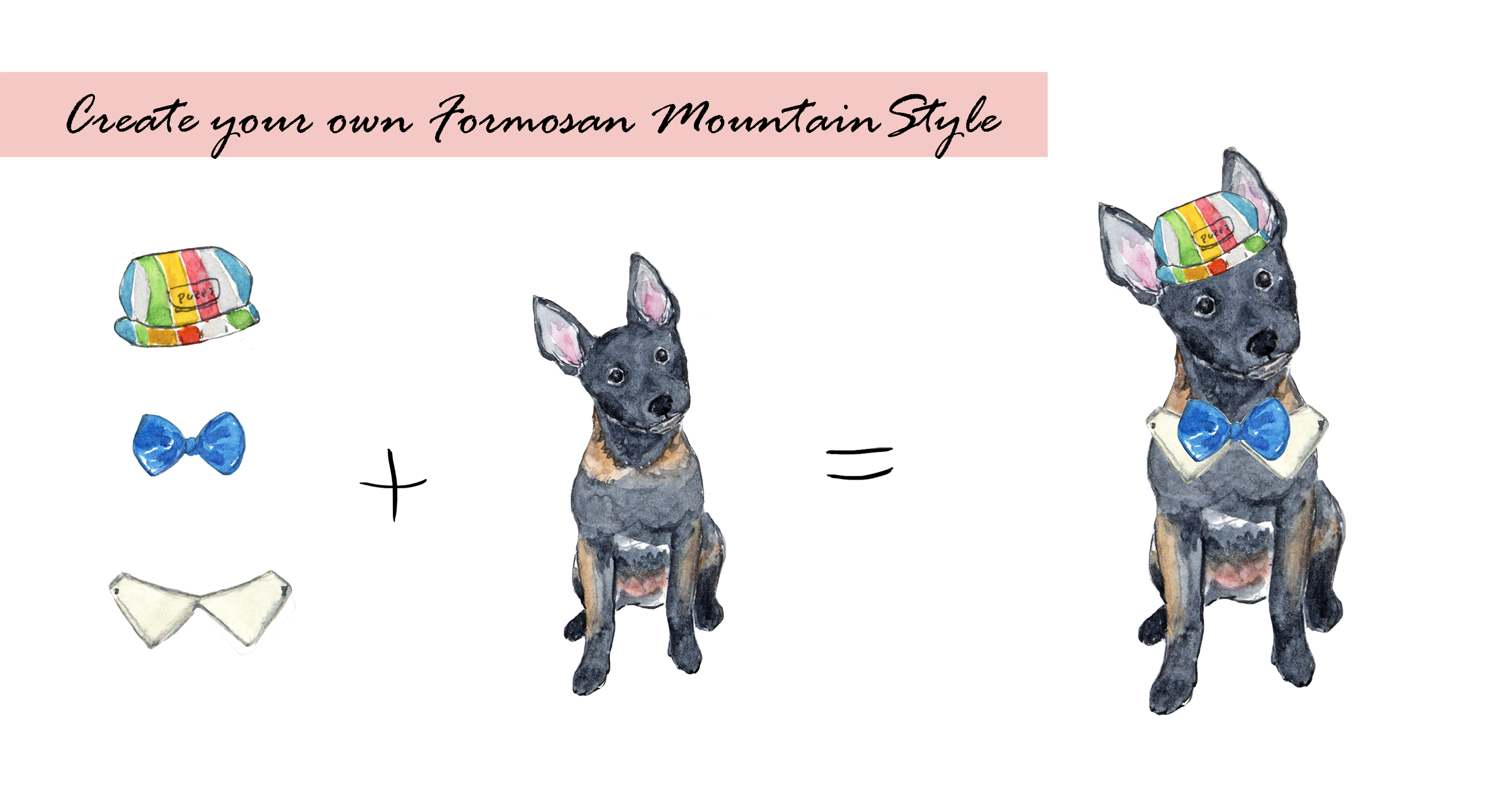 Formosan Mountain Dog Clipart