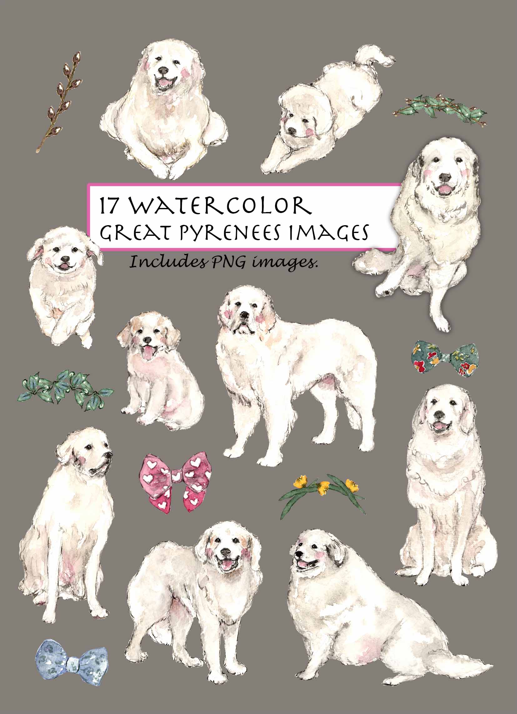 Great Pyrenees Clipart