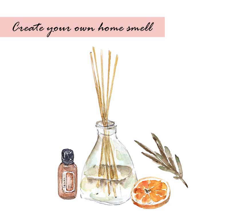 Home Fragrance Clipart Set